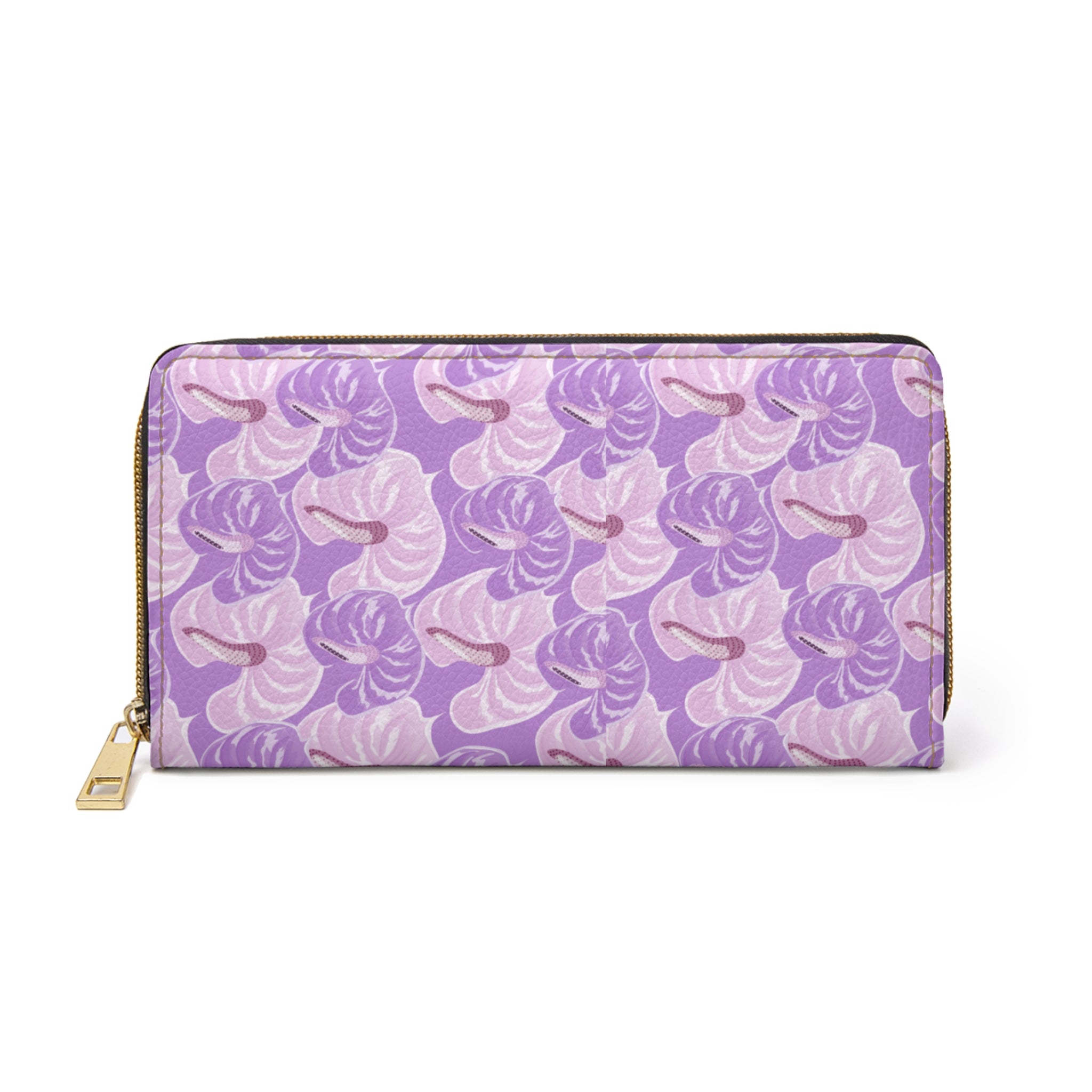 Hawaiian Elegant Floral Zipper Wallet | Trendy Purse, Gift for Her, Fashion Accessory, Wallet for Travel, Organizer for Essentials