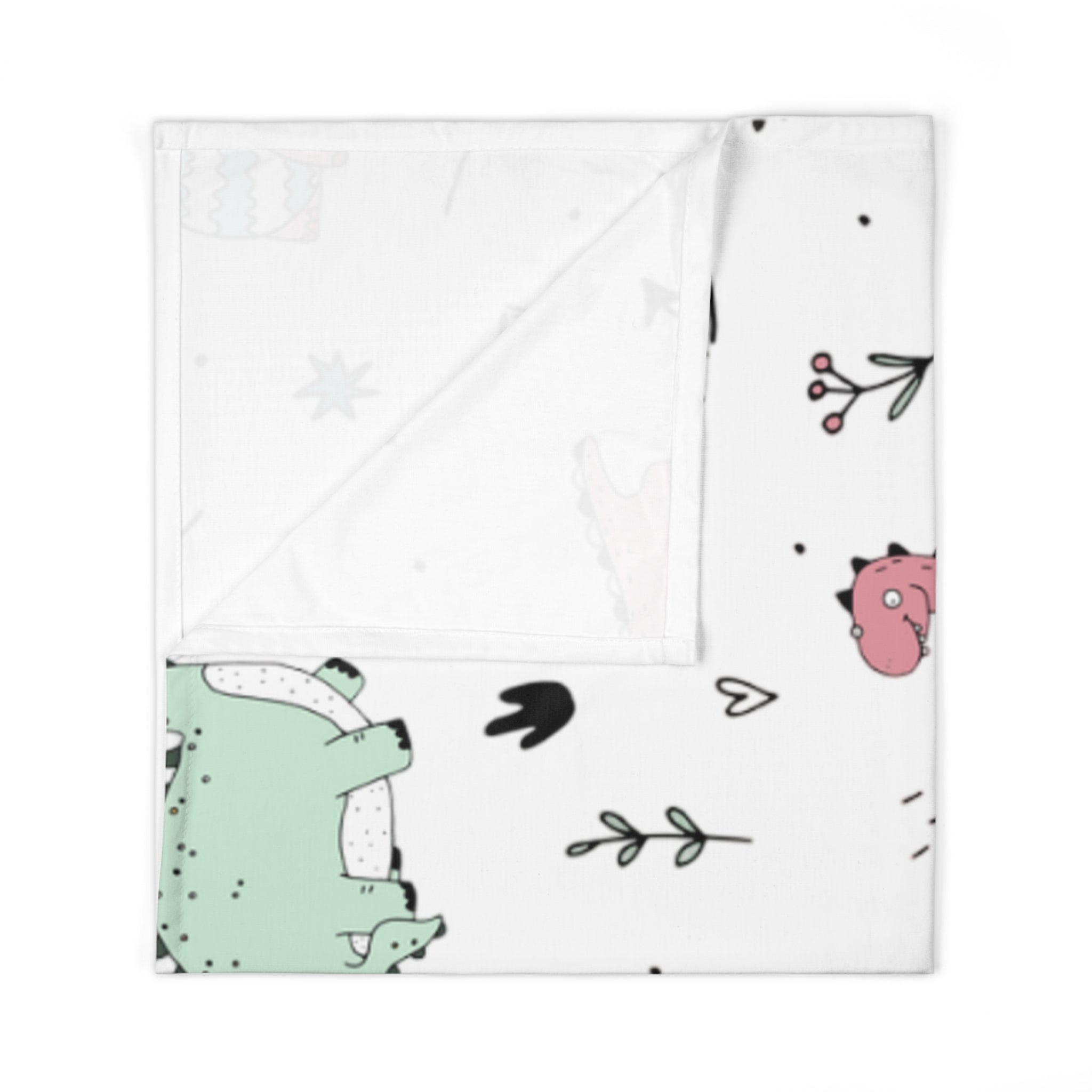 Dinosaur Adventure Baby Swaddle Blanket | Cozy Newborn Gift, Nursery Decor, Baby Shower Essential, Unique Baby Wrap, Cute Dinosaur Design