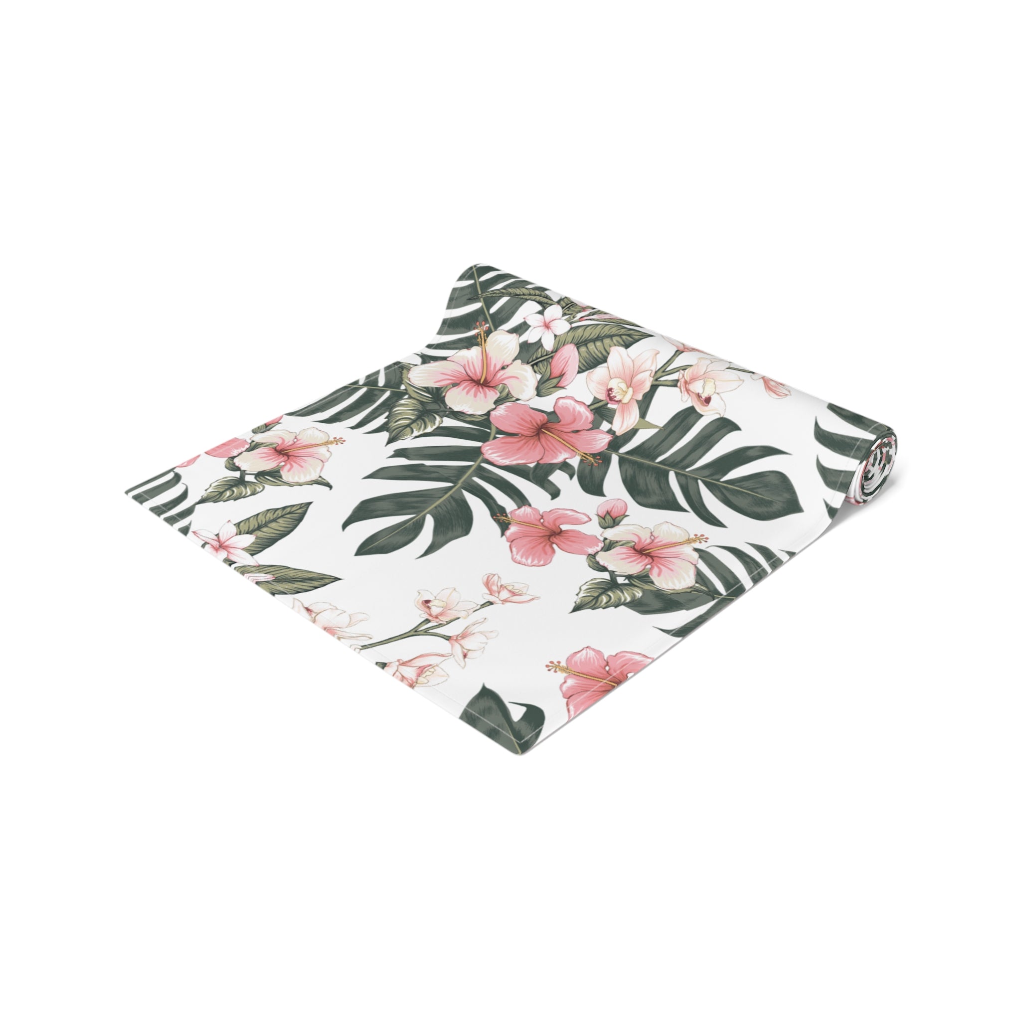 Floral Table Runner, Tropical Decor, Dining Table Centerpiece, Bohemian Home Accessories, Wedding Table Decor, Summer Events