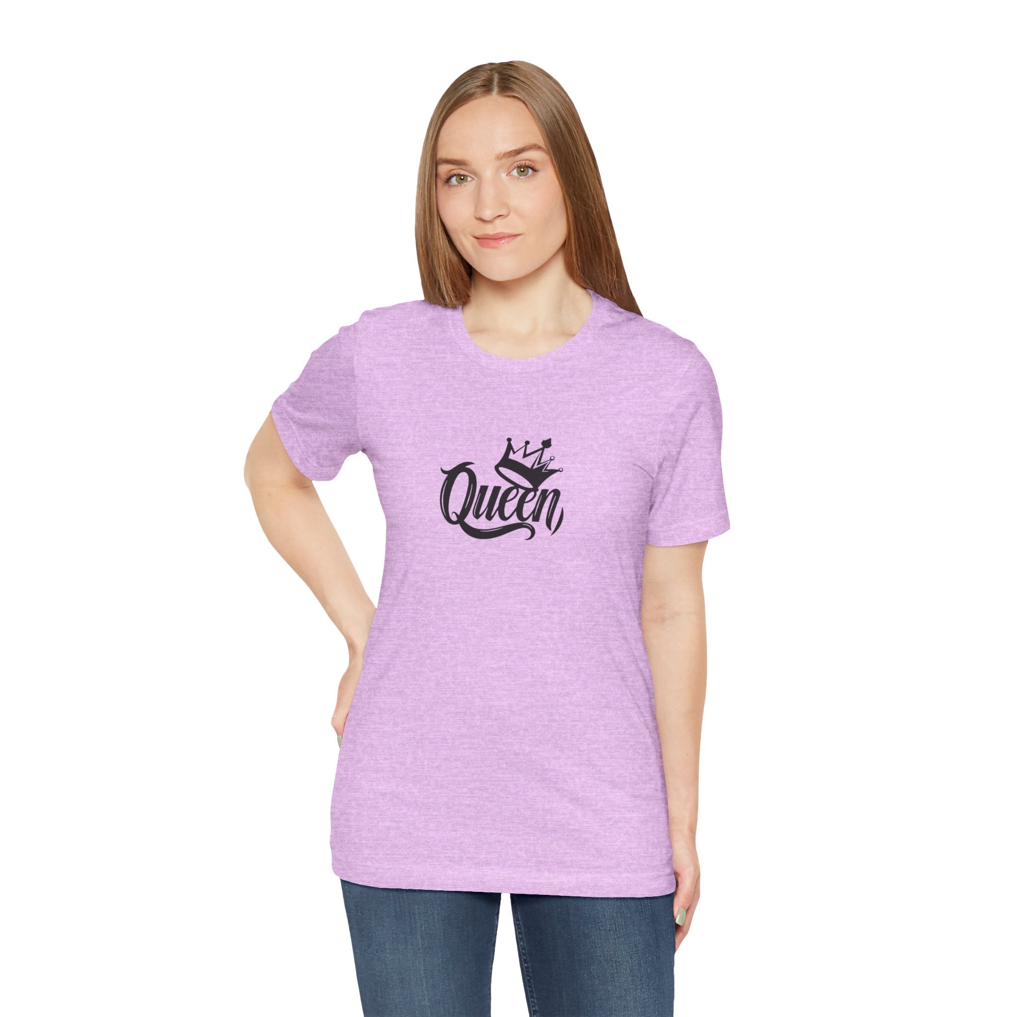 Queen Graphic Tee, Stylish Unisex T-Shirt, Perfect Gift for Her, Casual Wear, Birthday Present, Queen Crown Design