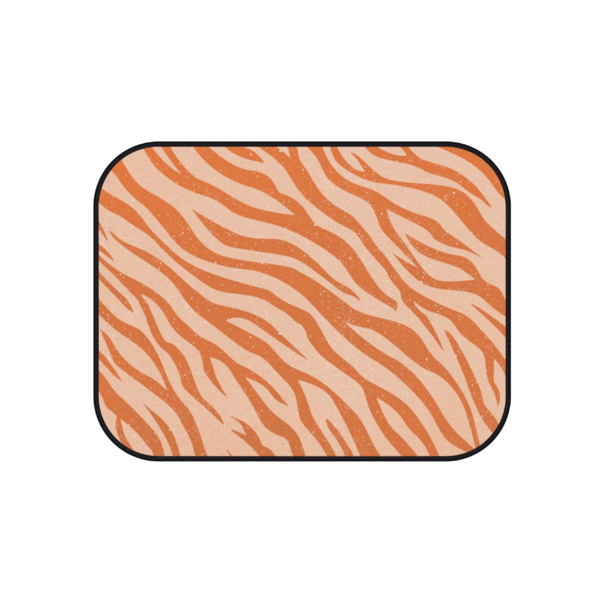 Tropical Tiger Print Car Mats - Set of 4, Animal Print Car Accessories, Unique Car Decor, Stylish Auto Mats, Perfect for Nature Lovers