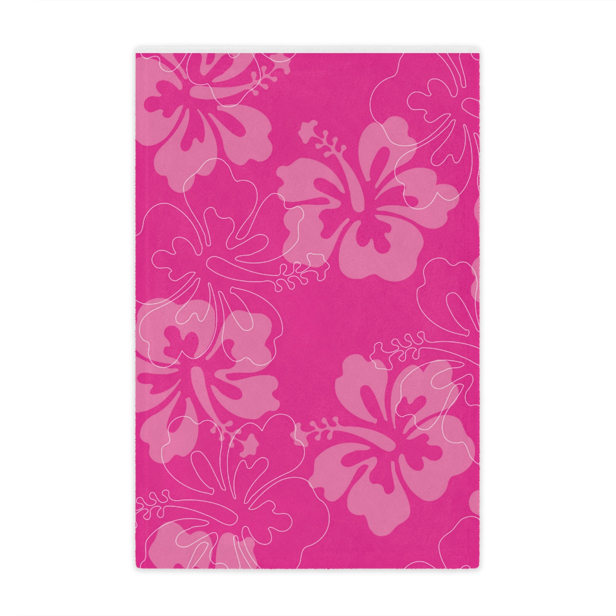 Pink Floral Minky Blanket, Cozy Baby Blanket, Nursery Decor, Throw for Kids, Flower Pattern Gift