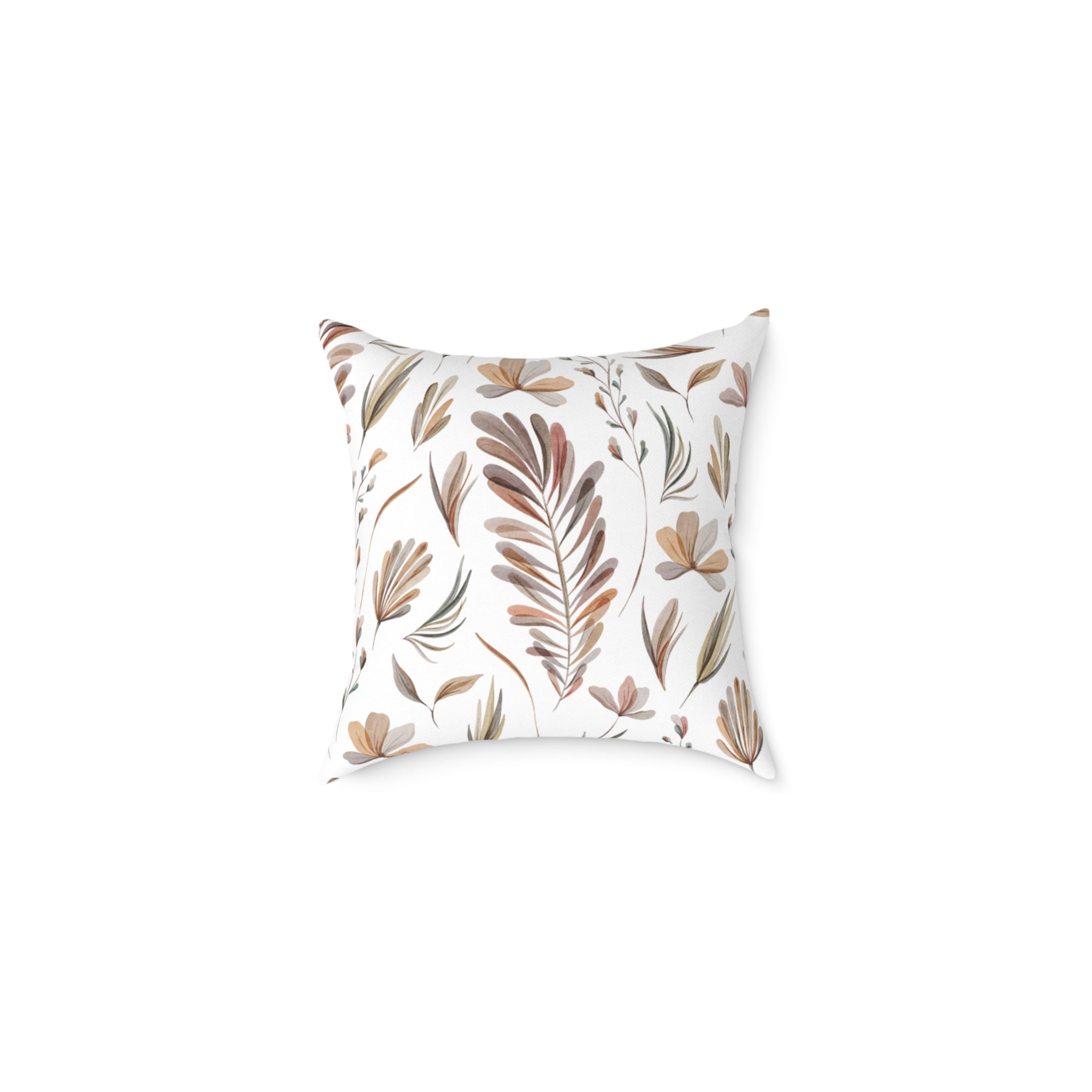 Botanical Square Pillow Cover - Cozy Floral Home Decor, Throw Pillow, Couch Cushion, Gift for Her, Housewarming, Mother’s Day