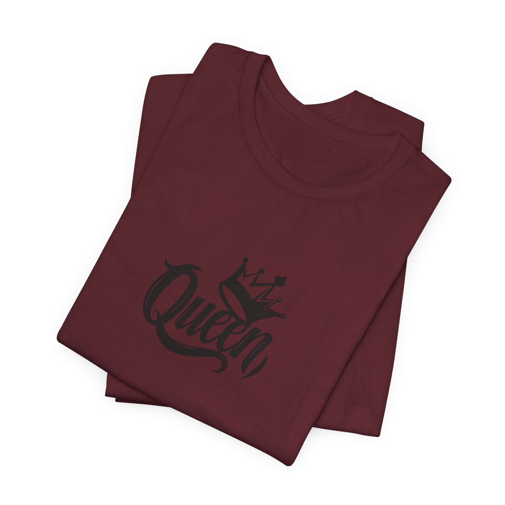 Queen Graphic Tee, Stylish Unisex T-Shirt, Perfect Gift for Her, Casual Wear, Birthday Present, Queen Crown Design