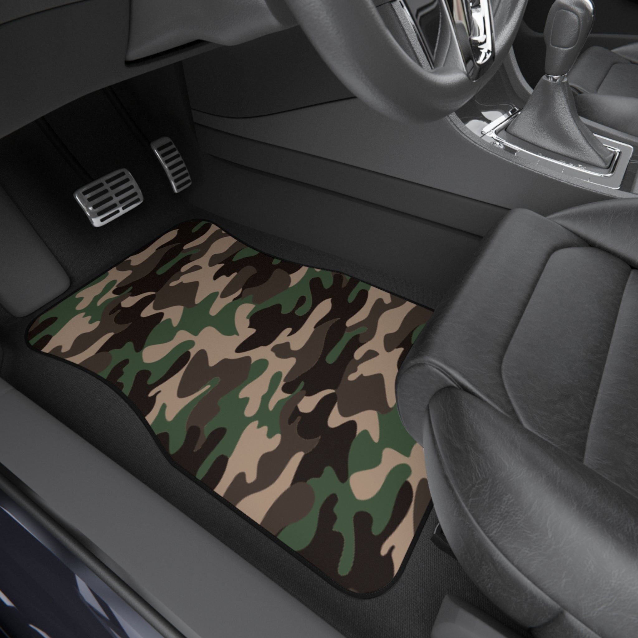 Camo Car Mats | Rugged Vehicle Accessories, Off-Road Decor, Custom Floor Liners, Unique Gift for Outdoorsy Types
