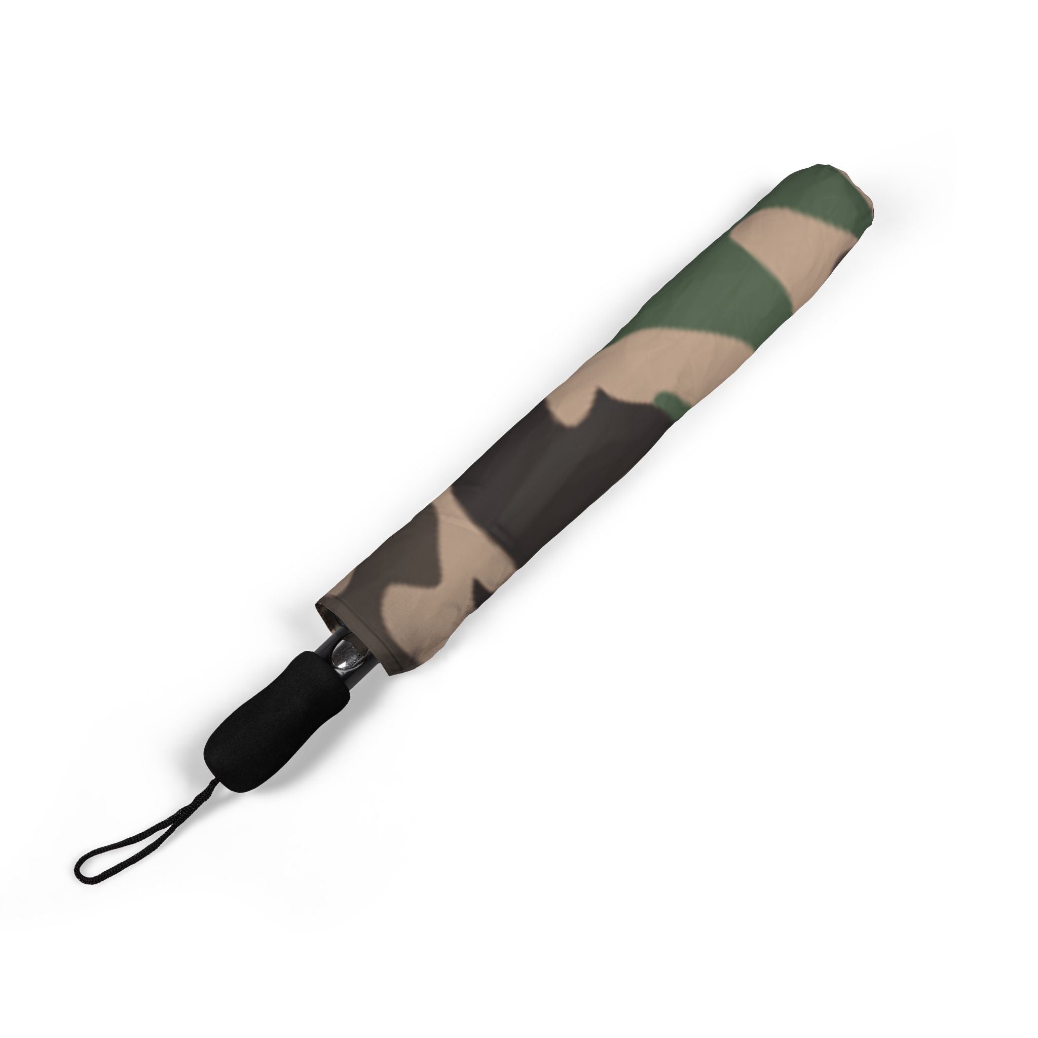 Camouflage Foldable Umbrella, Stylish Rain Gear, Outdoor Accessory, Gift for Adventurers, Portable Sunshade