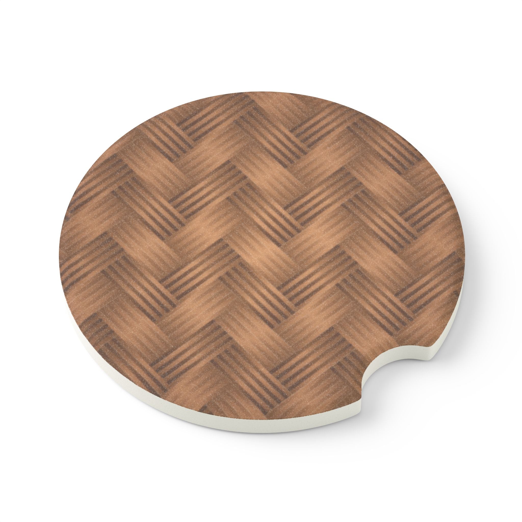 Rustic Soapstone Car Coaster, Eco-Friendly Drink Coaster, Car Accessories Gift, Home Decor, Holiday Gifts
