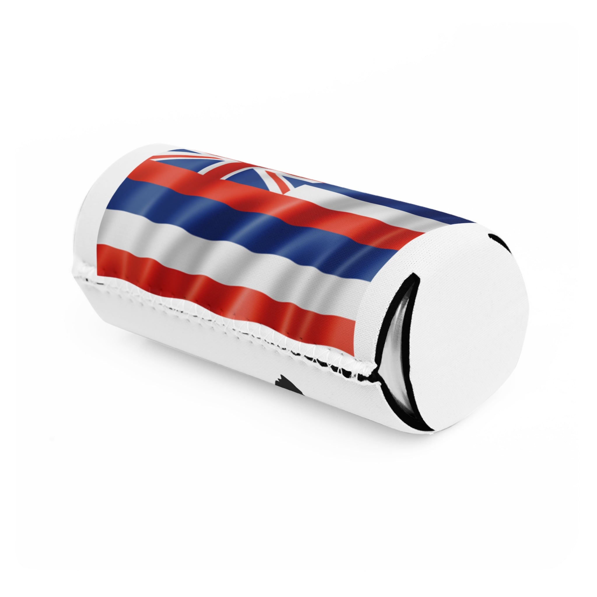 Hawaiian Slim Can Cooler - Perfect for Beach Days, BBQs, and Parties, Unique Gifts, Tropical Vibe