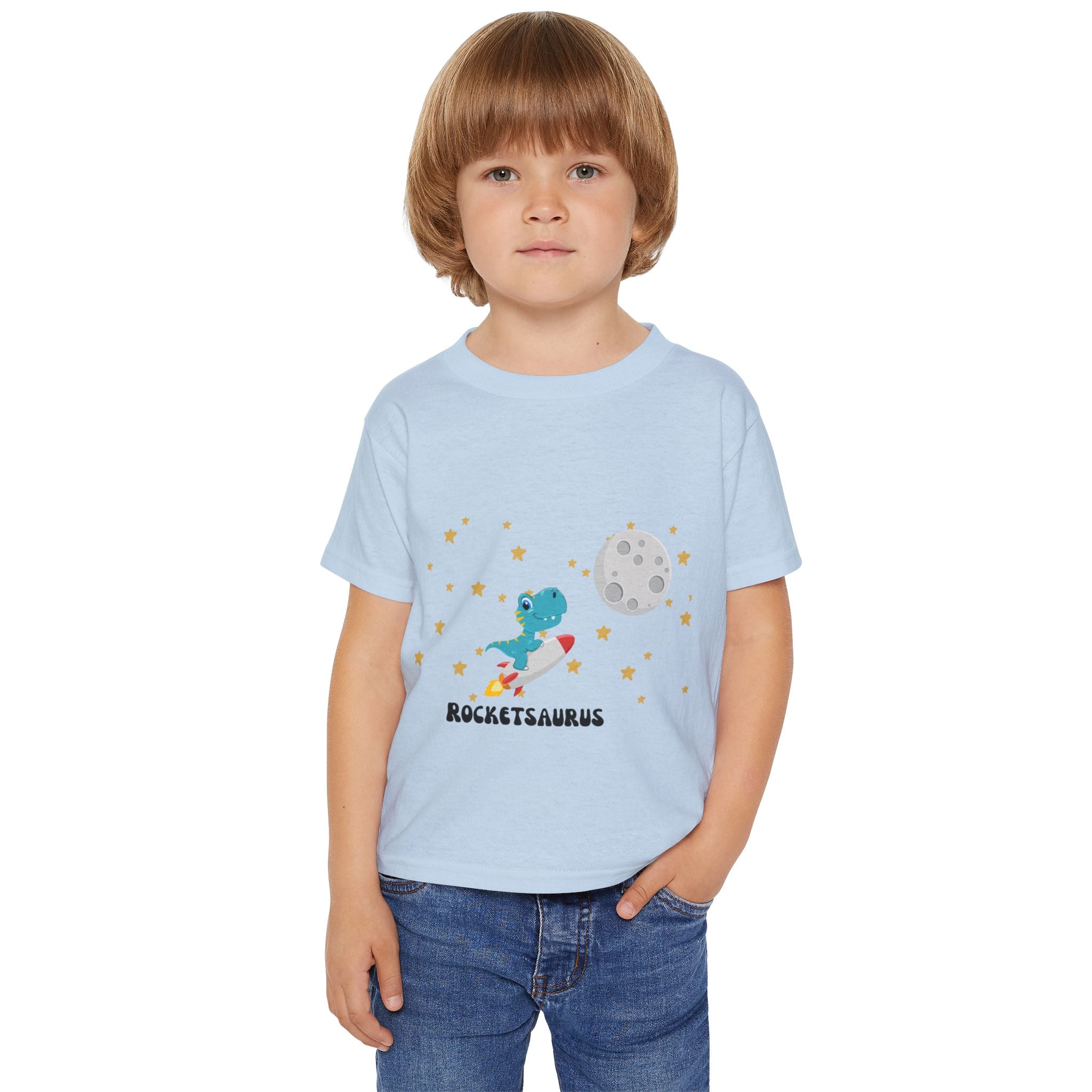 Kids' Space Explorer T-Shirt, Toddler Tee, Rocketsaurus Shirt, Birthday Gift, Fun Playwear, Outer Space Theme