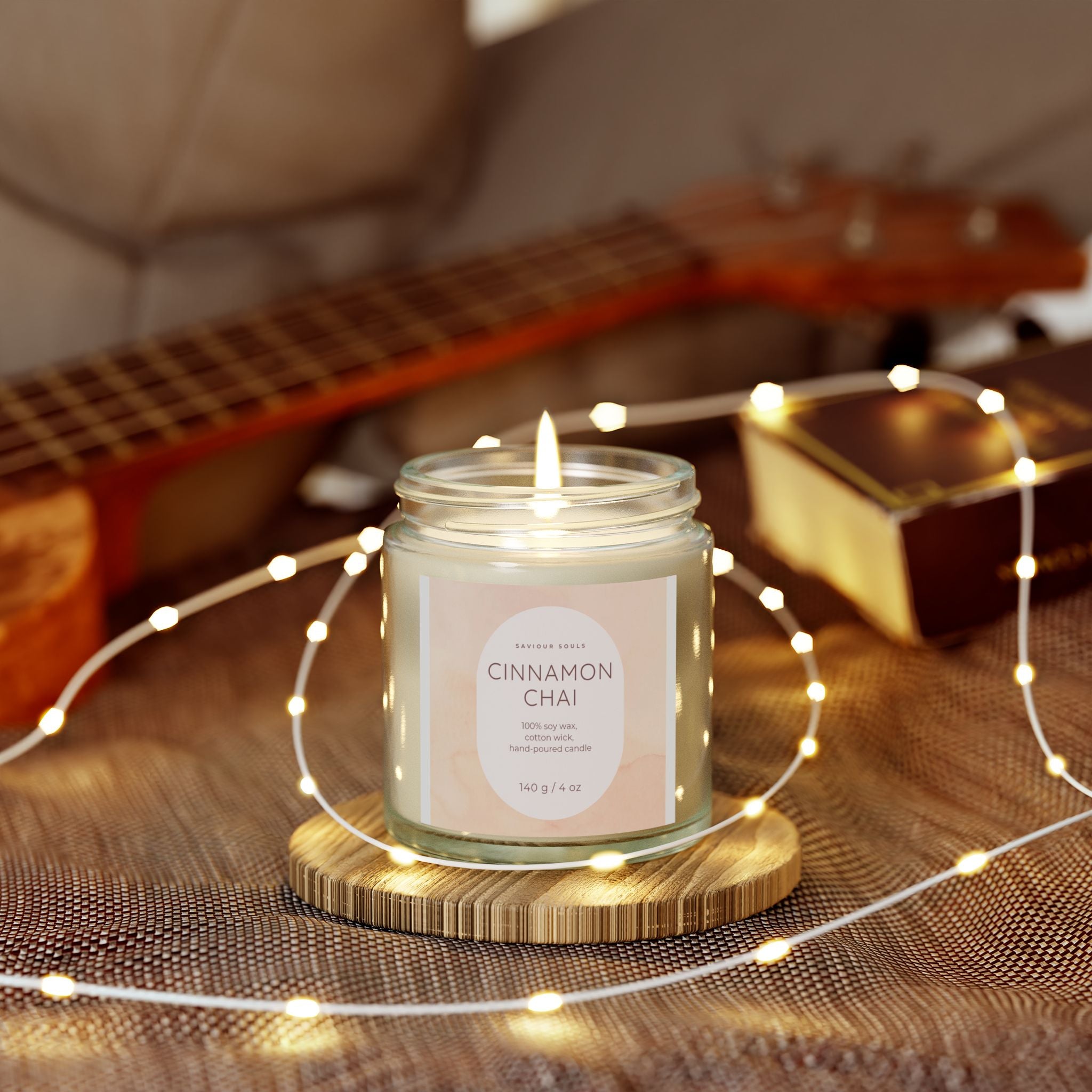 Coconut Apricot Scented Candles, Cozy Home Decor, Aromatherapy Gift, Holiday Celebration, Mindfulness Candle