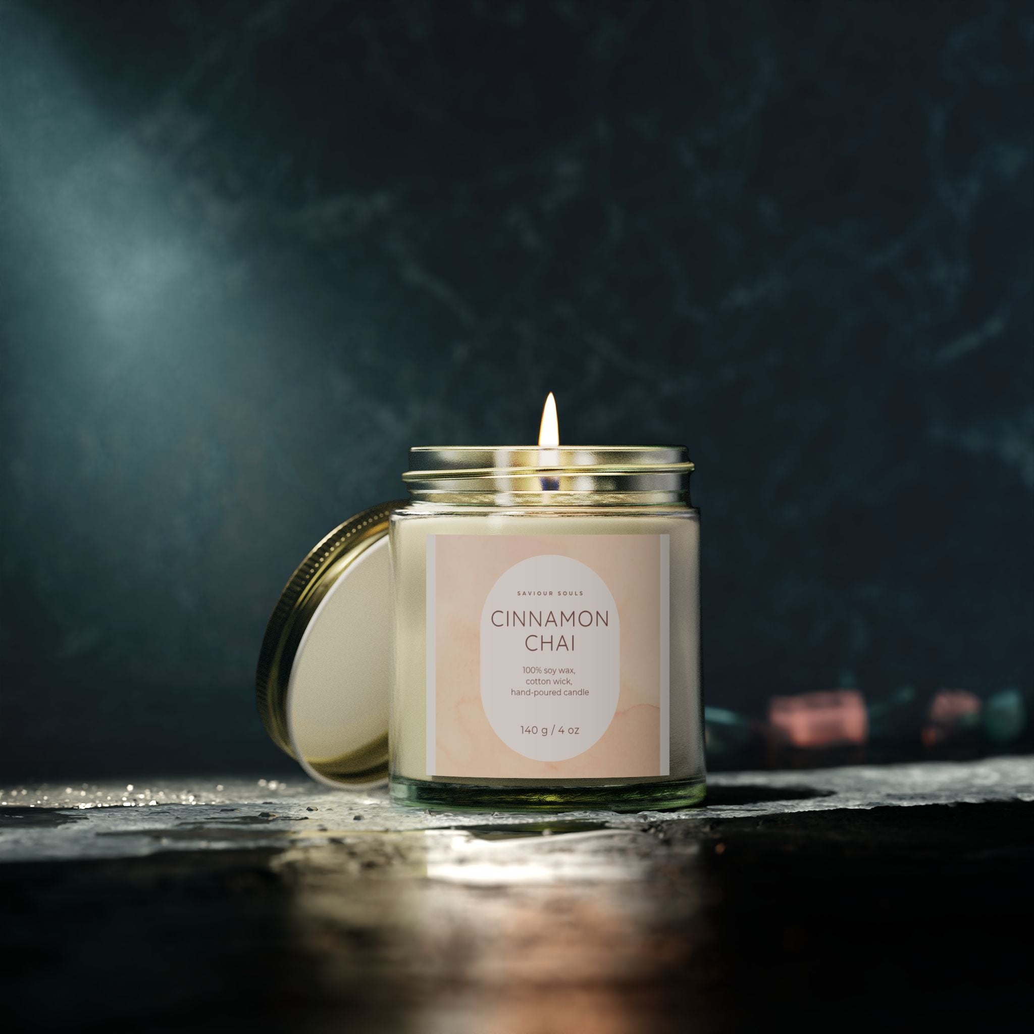 Coconut Apricot Scented Candles, Cozy Home Decor, Aromatherapy Gift, Holiday Celebration, Mindfulness Candle