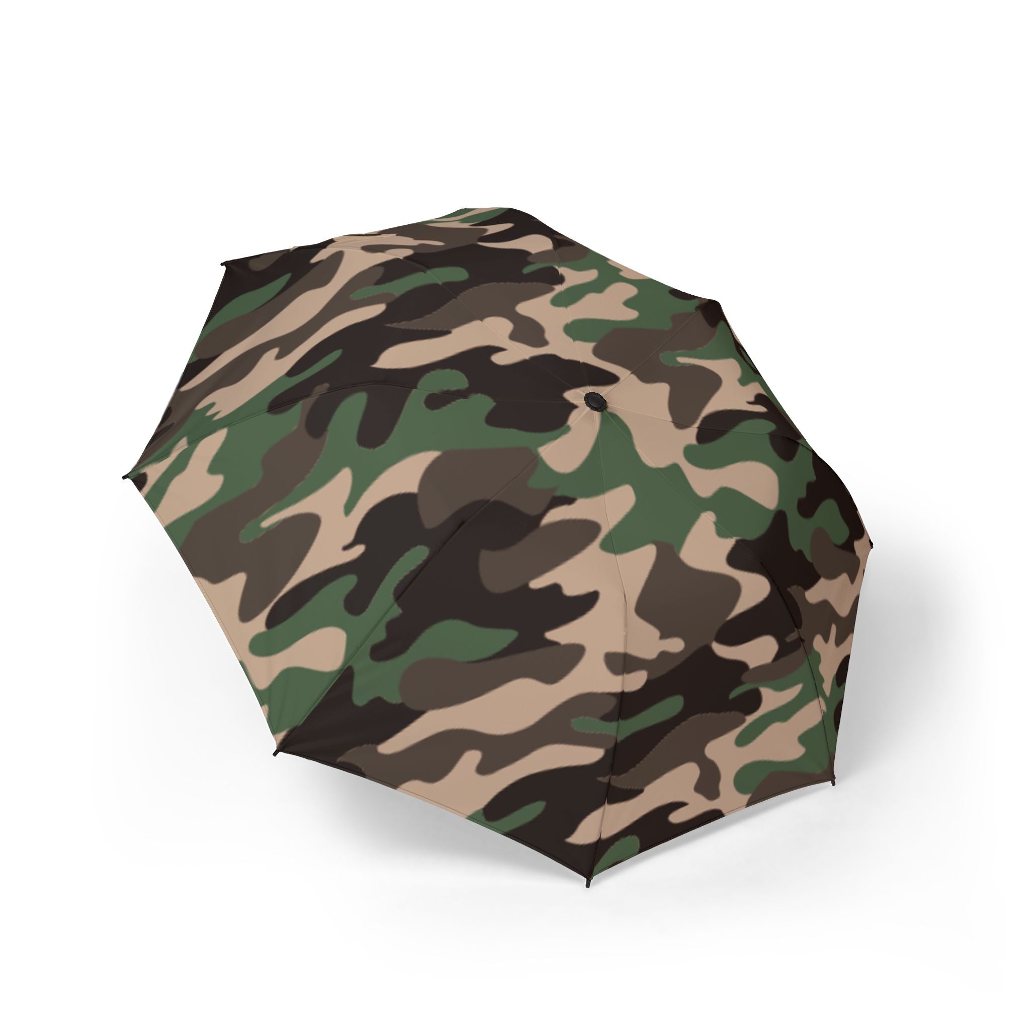 Camouflage Foldable Umbrella, Stylish Rain Gear, Outdoor Accessory, Gift for Adventurers, Portable Sunshade