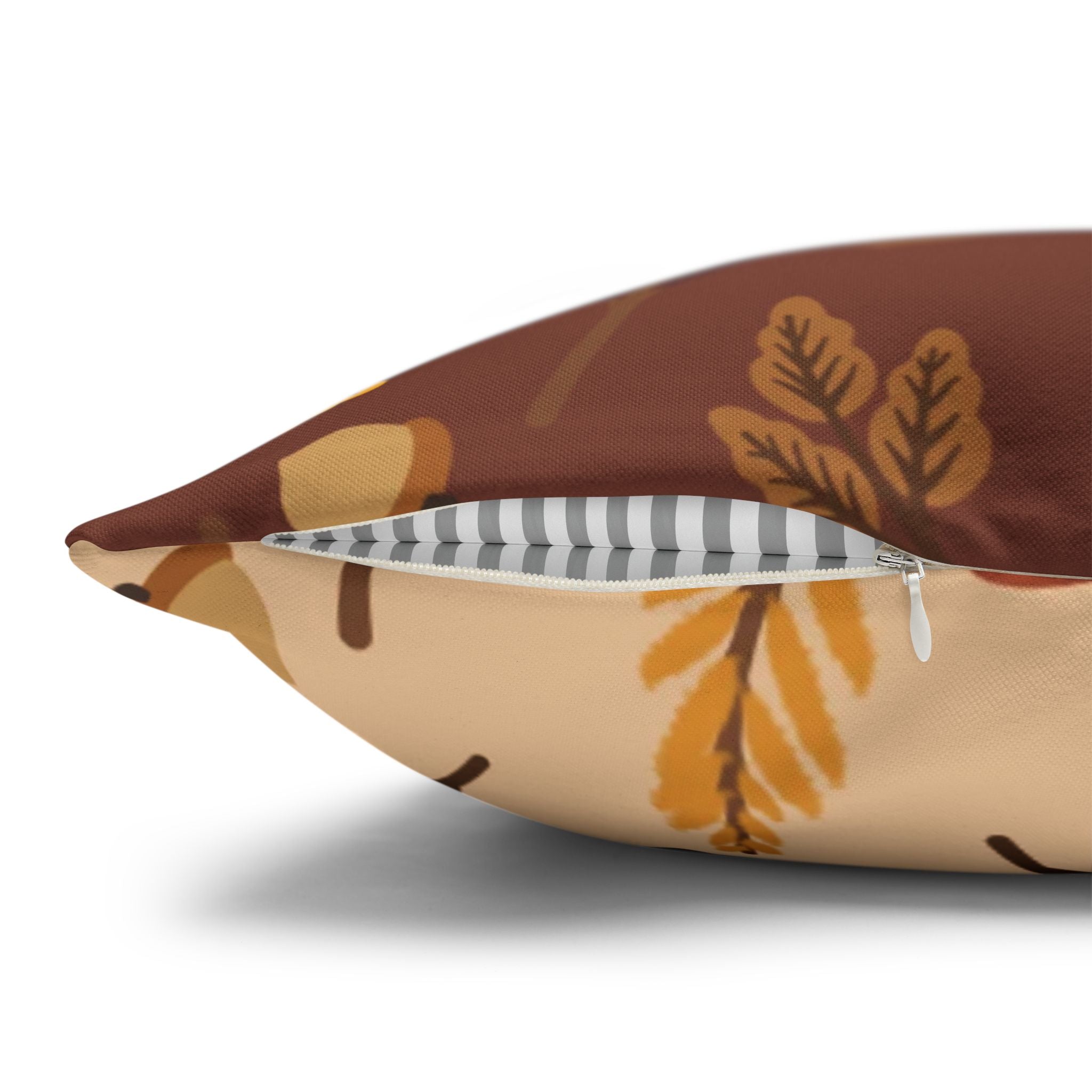 Autumn-Inspired Decorative Pillowcase, Cozy Home Decor, Fall Cushion Cover, Harvest-Themed Pillow