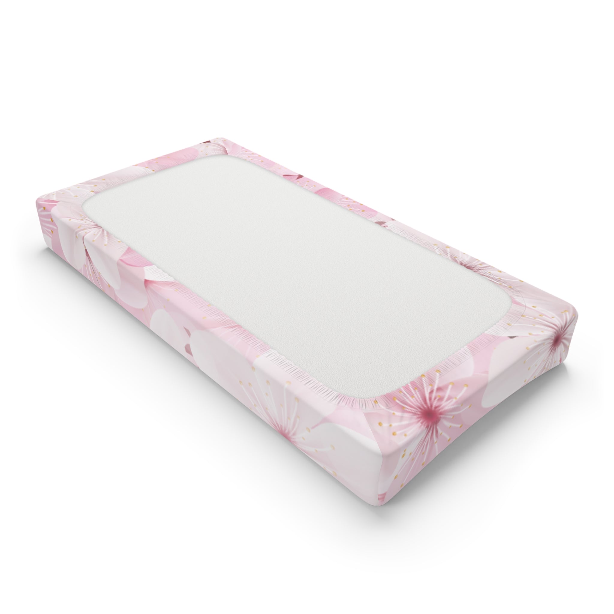 Floral Baby Changing Pad Cover, Soft Nursery Bedding, Perfect for Baby Showers, Floral Design, Infant Essentials, Gender Neutral Décor
