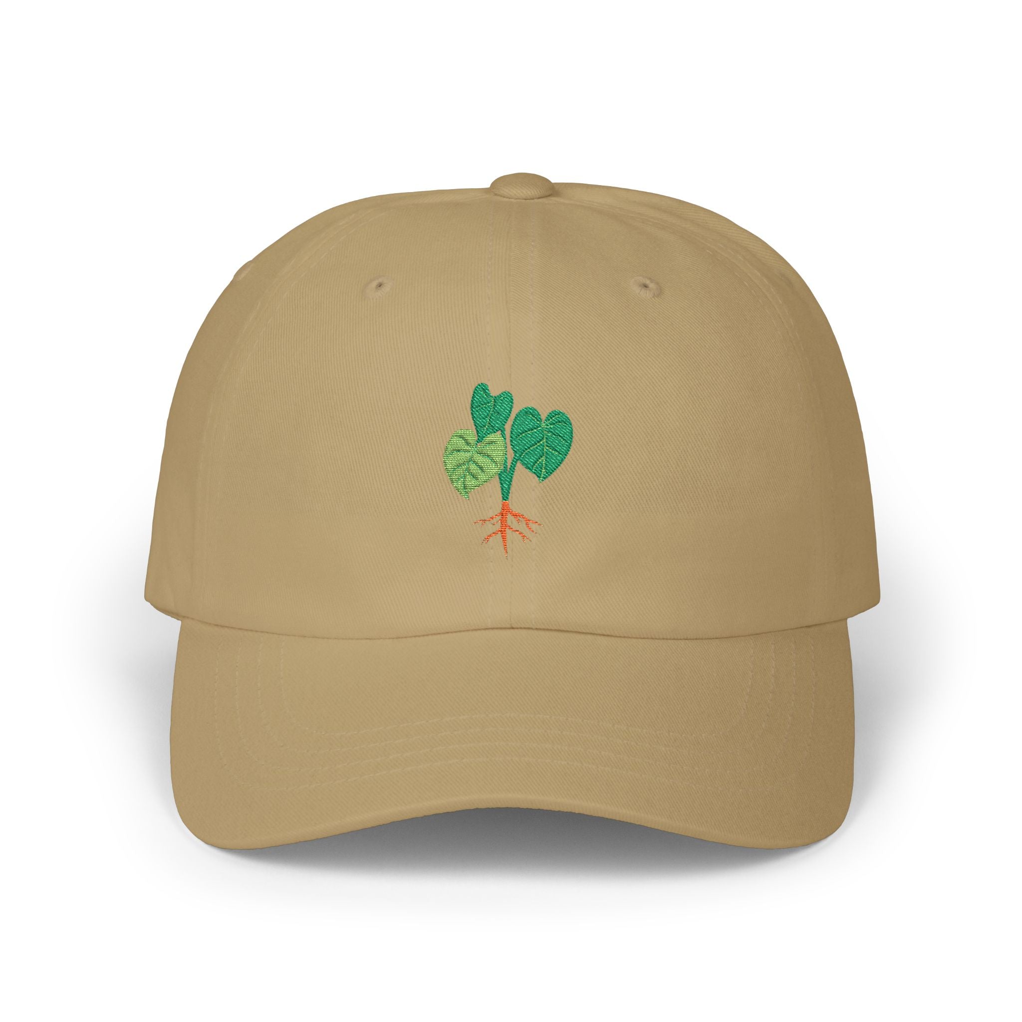 Kalo(taro leaf) Classic Dad Cap | Casual Green Leaf Hat, Gift for Dads, Gardening Enthusiasts, Outdoor Lovers, Eco-Friendly Fashion