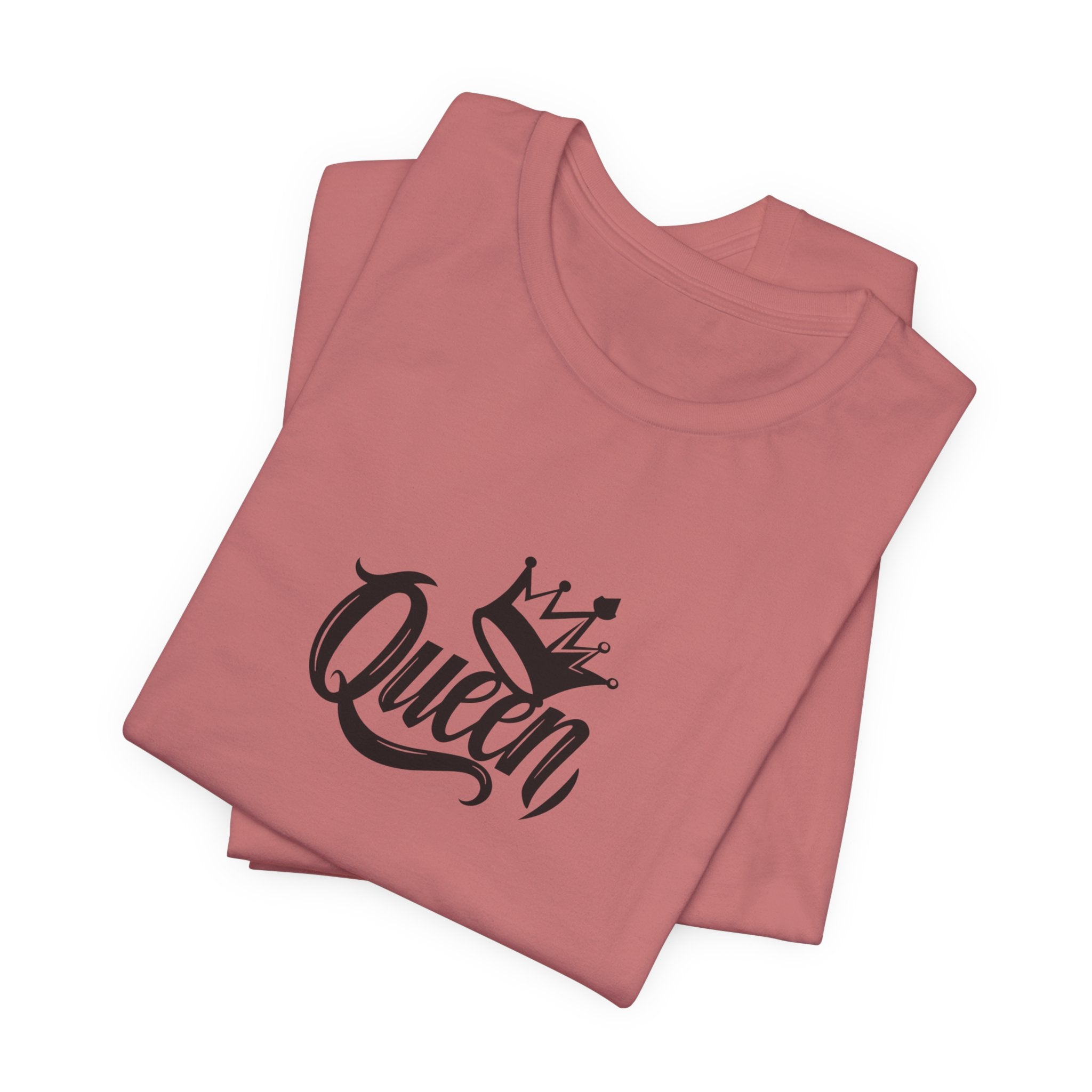 Queen Graphic Tee, Stylish Unisex T-Shirt, Perfect Gift for Her, Casual Wear, Birthday Present, Queen Crown Design