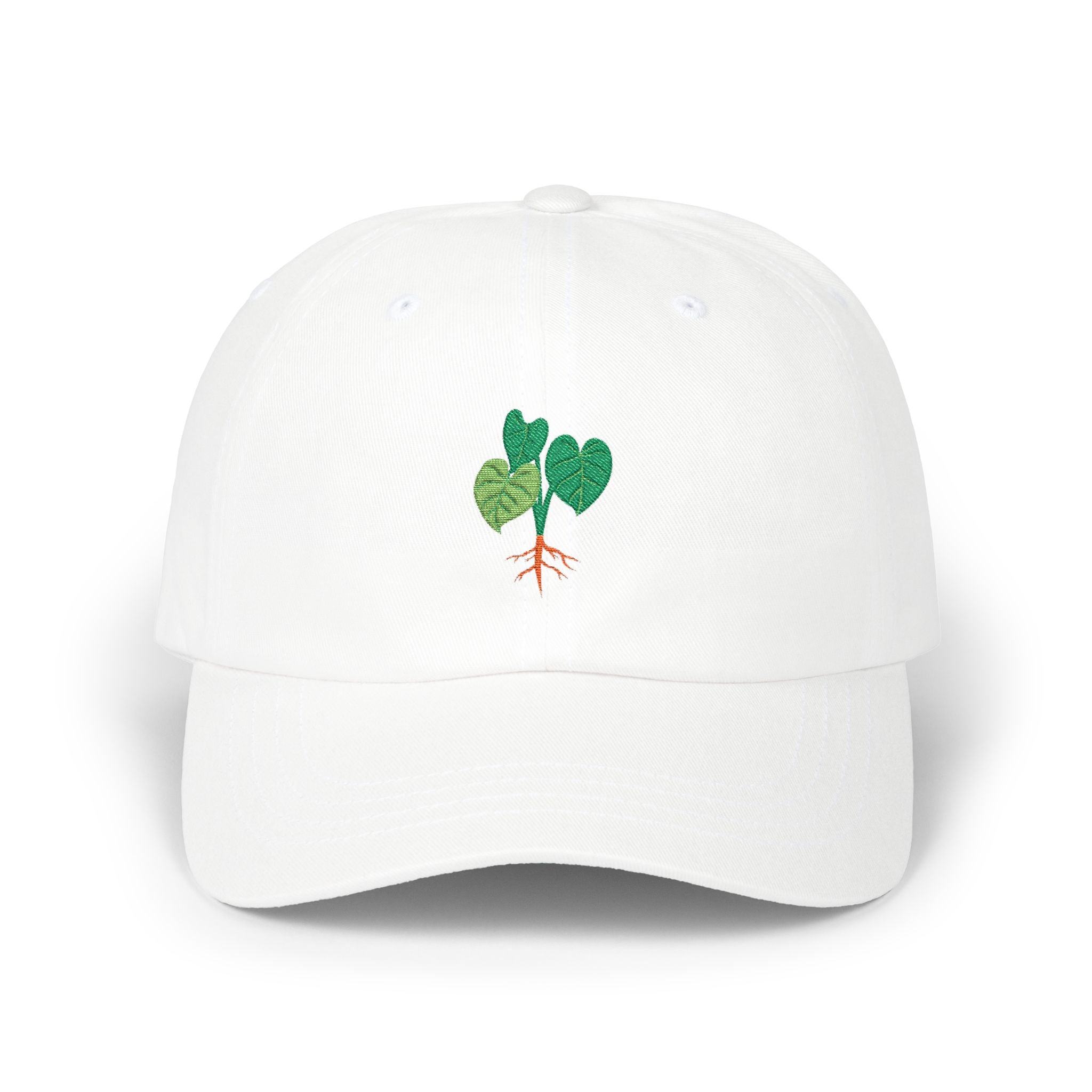 Kalo(taro leaf) Classic Dad Cap | Casual Green Leaf Hat, Gift for Dads, Gardening Enthusiasts, Outdoor Lovers, Eco-Friendly Fashion