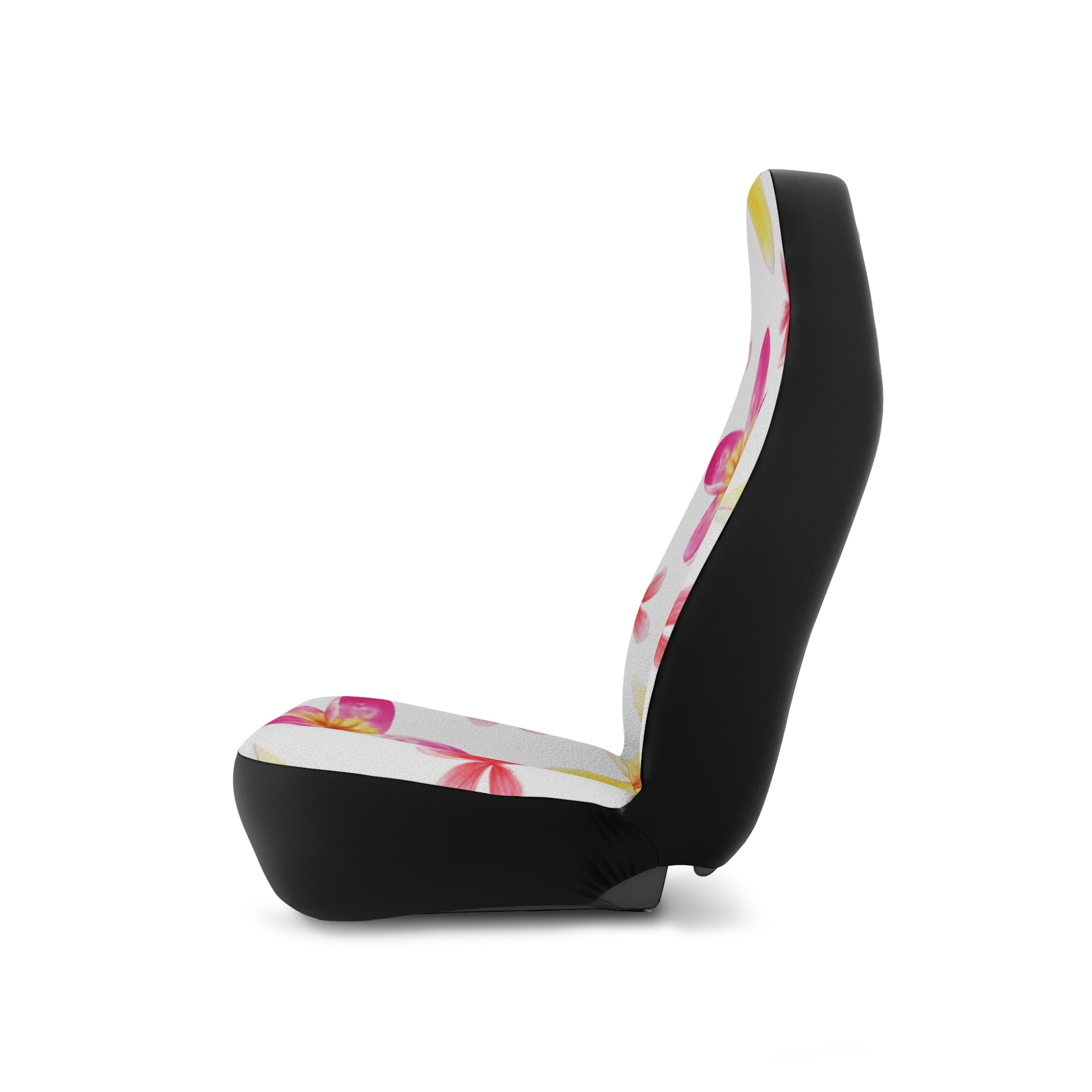 Floral Car Seat Covers, Stylish Auto Accessories, Flower Pattern Seat Protectors, Car Interior Decor, Gift for Flower Lovers