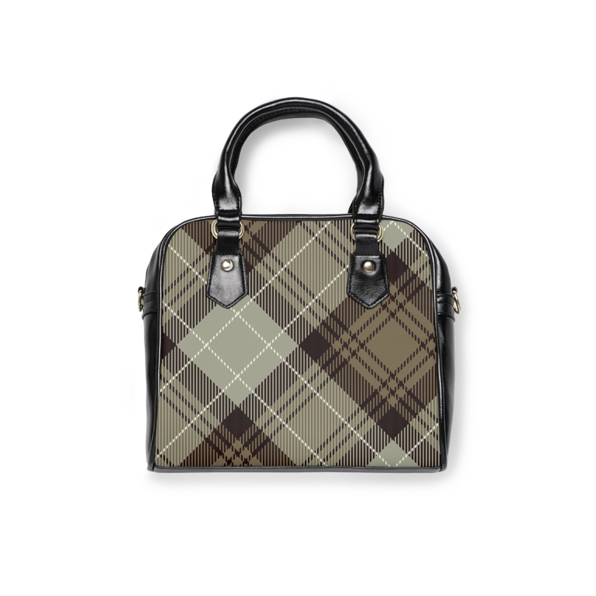 Stylish Plaid Shoulder Handbag, Trendy Tote for Everyday Use, Perfect for Gifts, Fashion Accessory, Work or Casual Outing