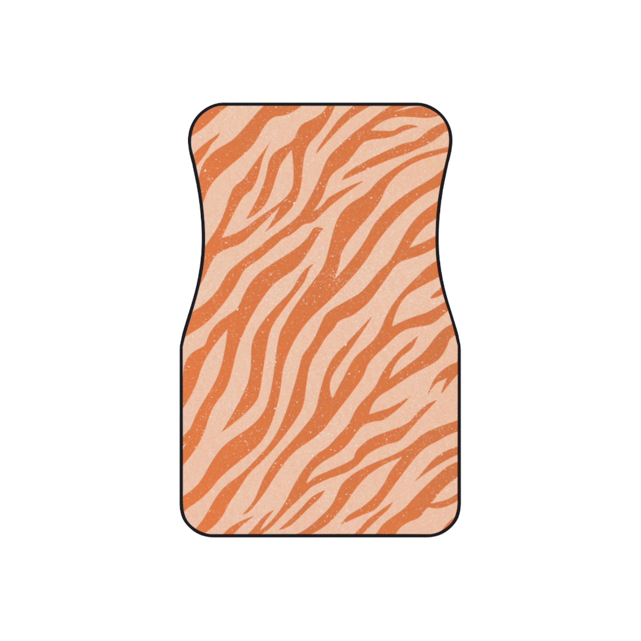 Tropical Tiger Print Car Mats - Set of 4, Animal Print Car Accessories, Unique Car Decor, Stylish Auto Mats, Perfect for Nature Lovers