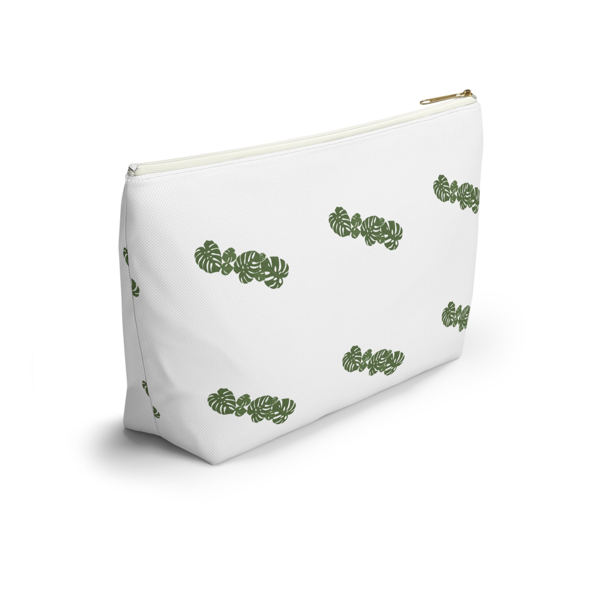 Botanical Accessory Pouch | Eco-Friendly Makeup Bag, Travel Organizer, Gift for Plant Lovers, Flower Power, Greenery Trend