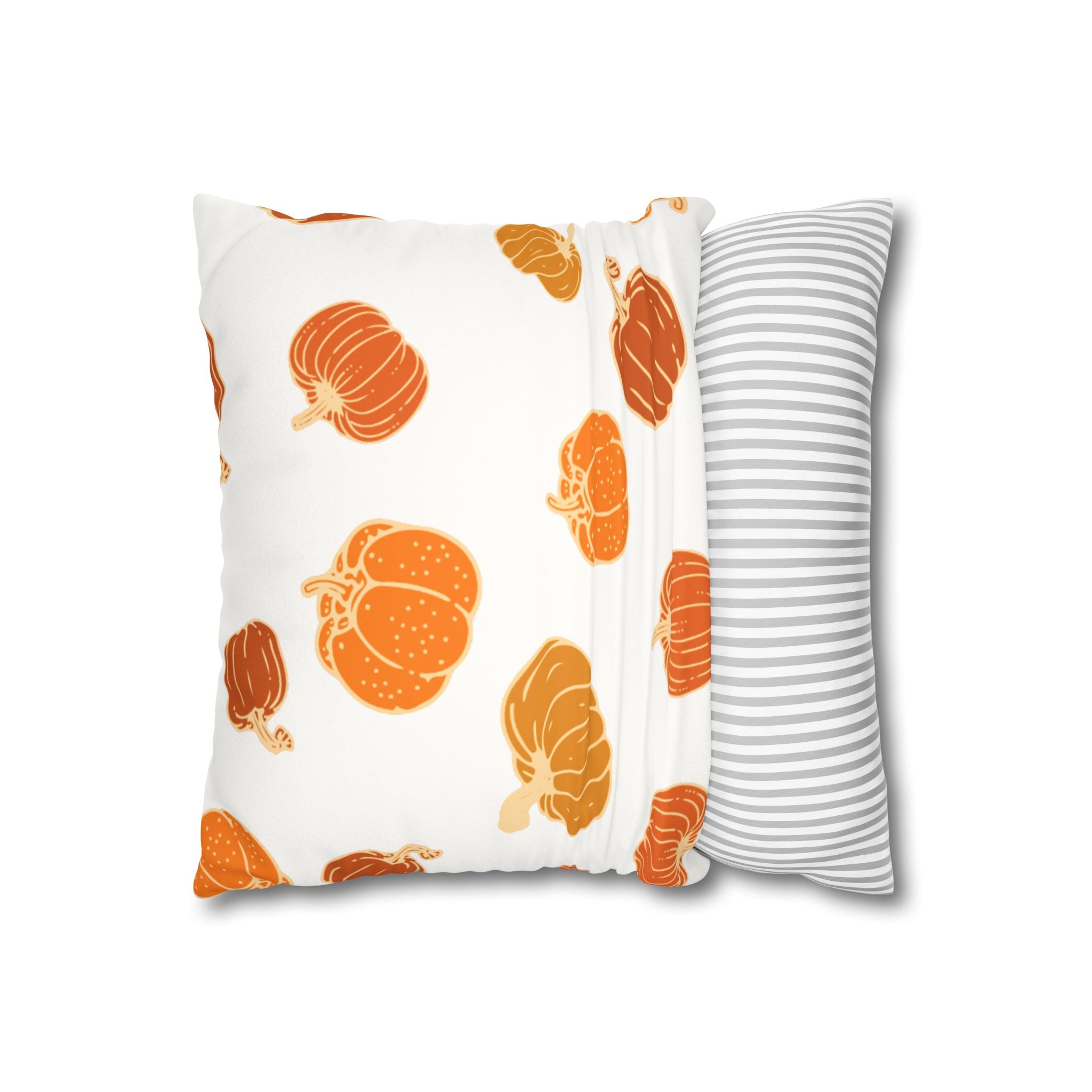 Autumn Leaves Faux Suede Pillowcase, Cozy Home Decor, Fall Cushion Cover, Rustic Living, Seasonal Accent, Thanksgiving Gift