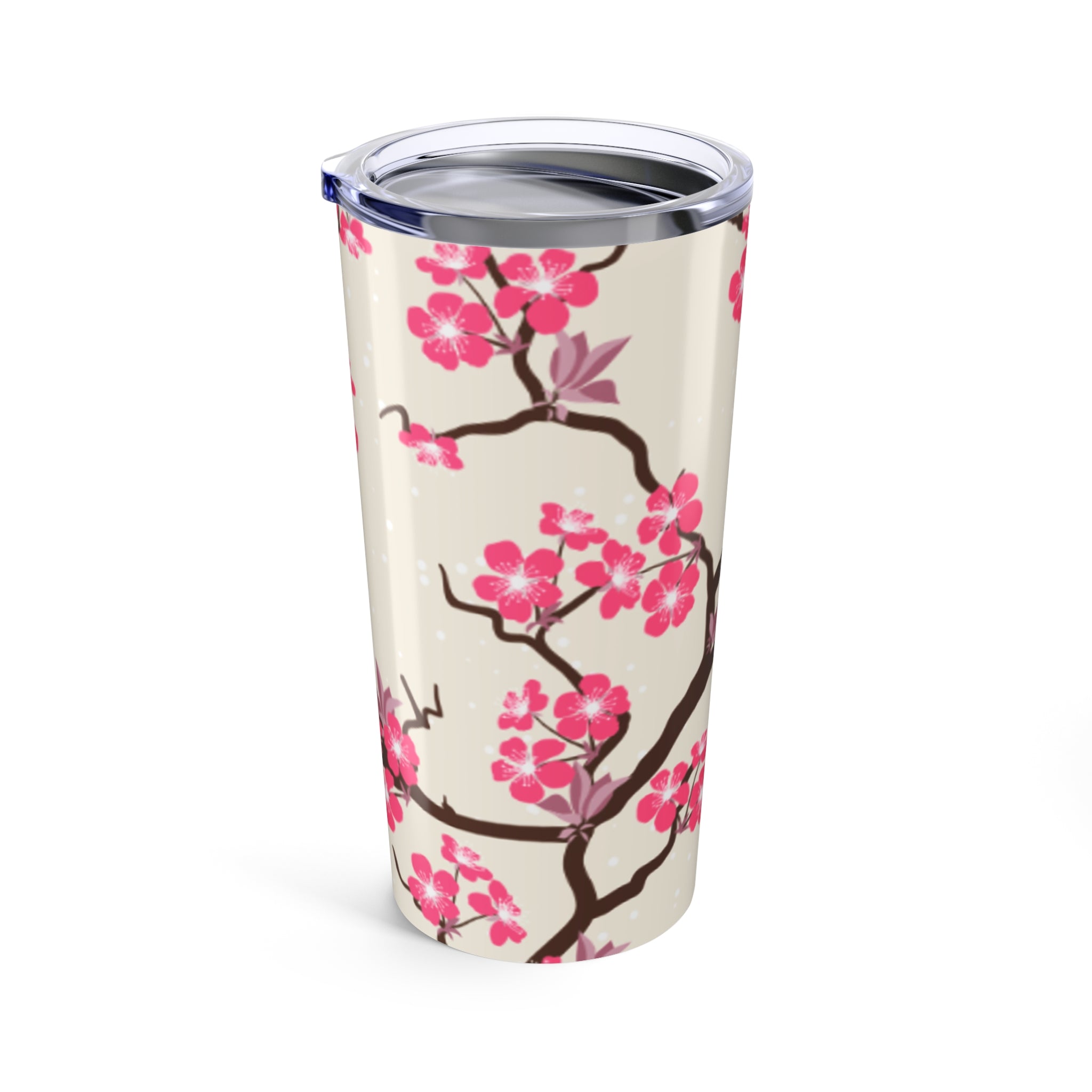 Blossom Floral Tumbler | 20oz Travel Mug for Hot & Cold Drinks | Perfect Gift for Spring, Nature Lovers, Housewarming
