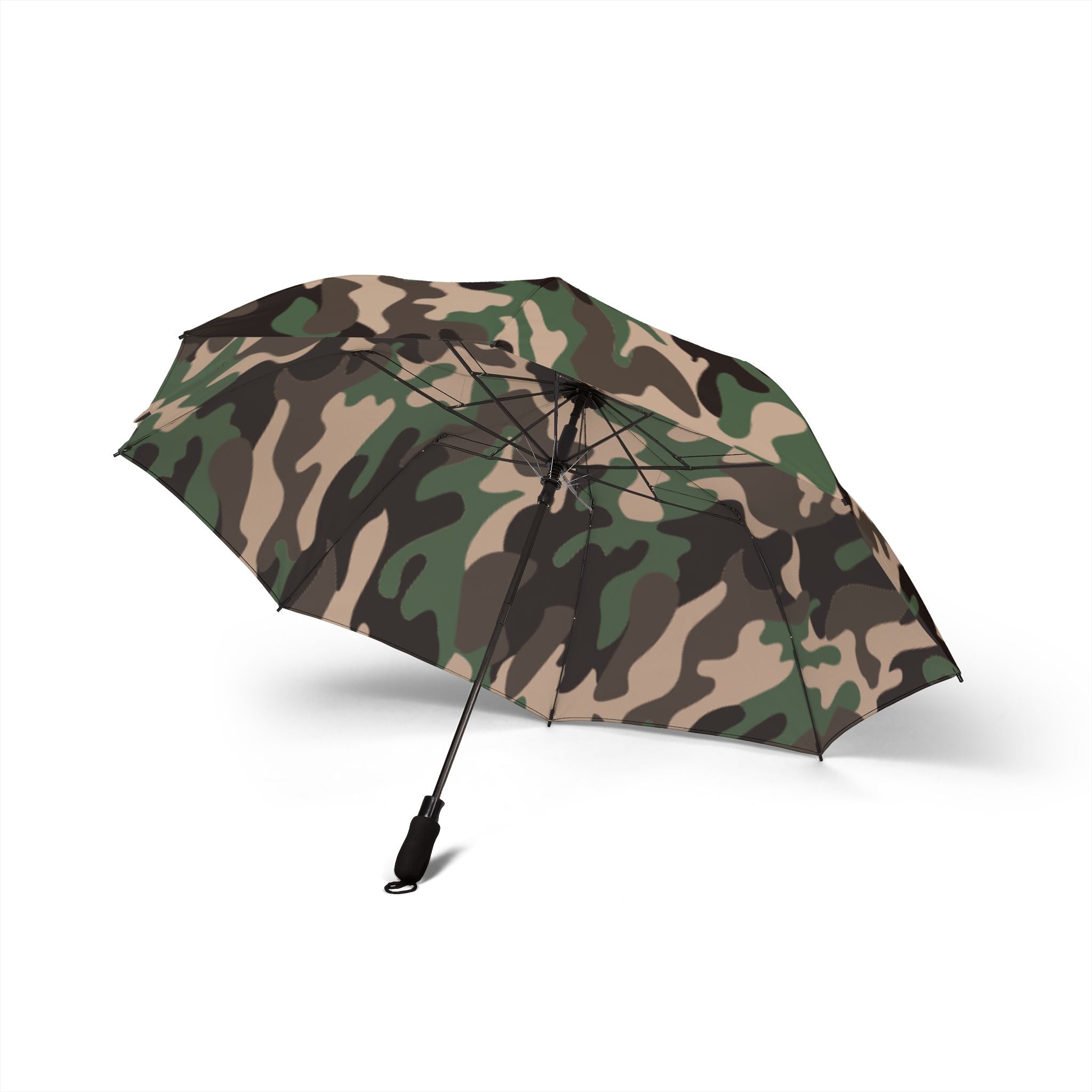 Camouflage Foldable Umbrella, Stylish Rain Gear, Outdoor Accessory, Gift for Adventurers, Portable Sunshade