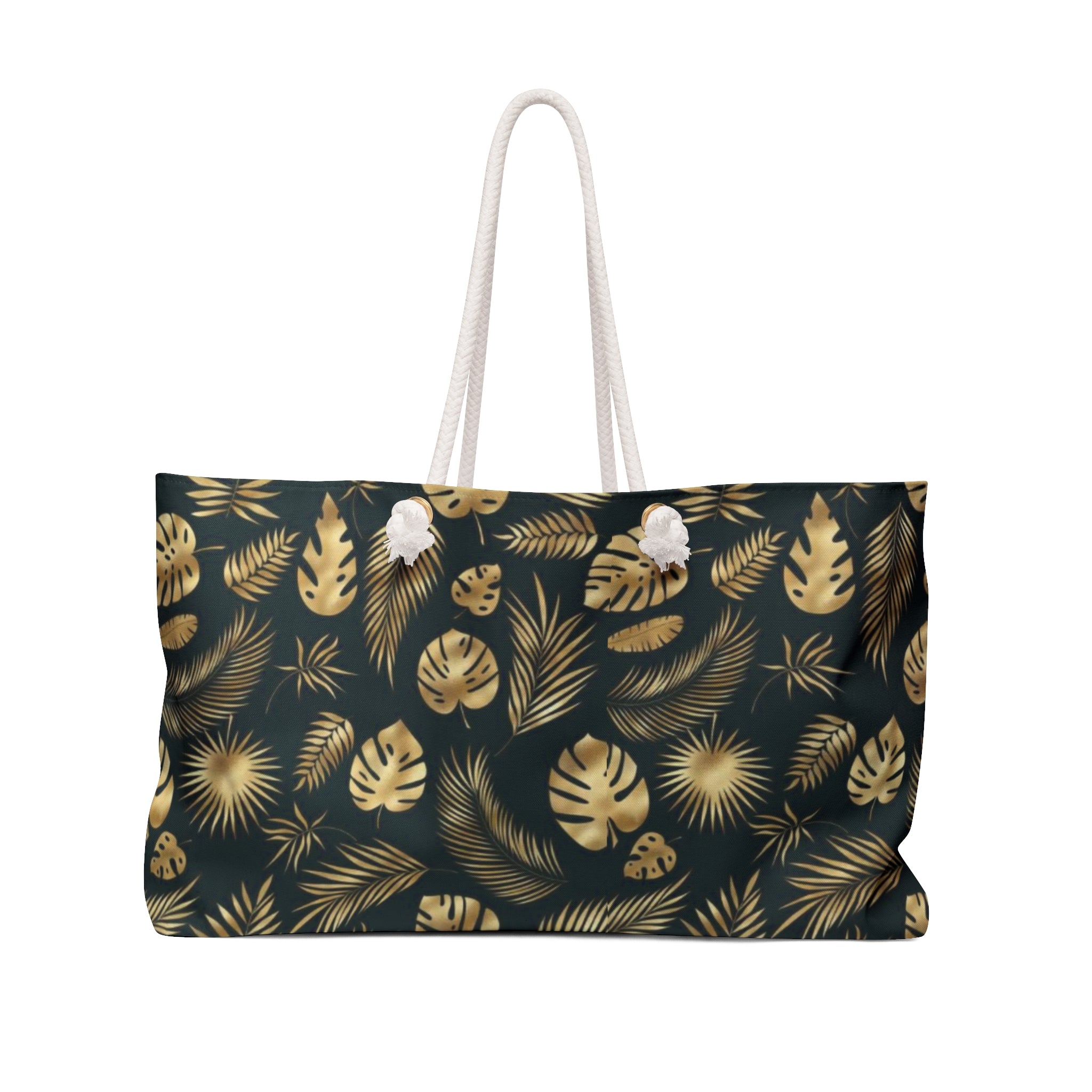 Chic Tropical Weekender Bag - Stylish Travel Tote for Pool Days, Vacations, Yoga, Beach Trips, Gifts