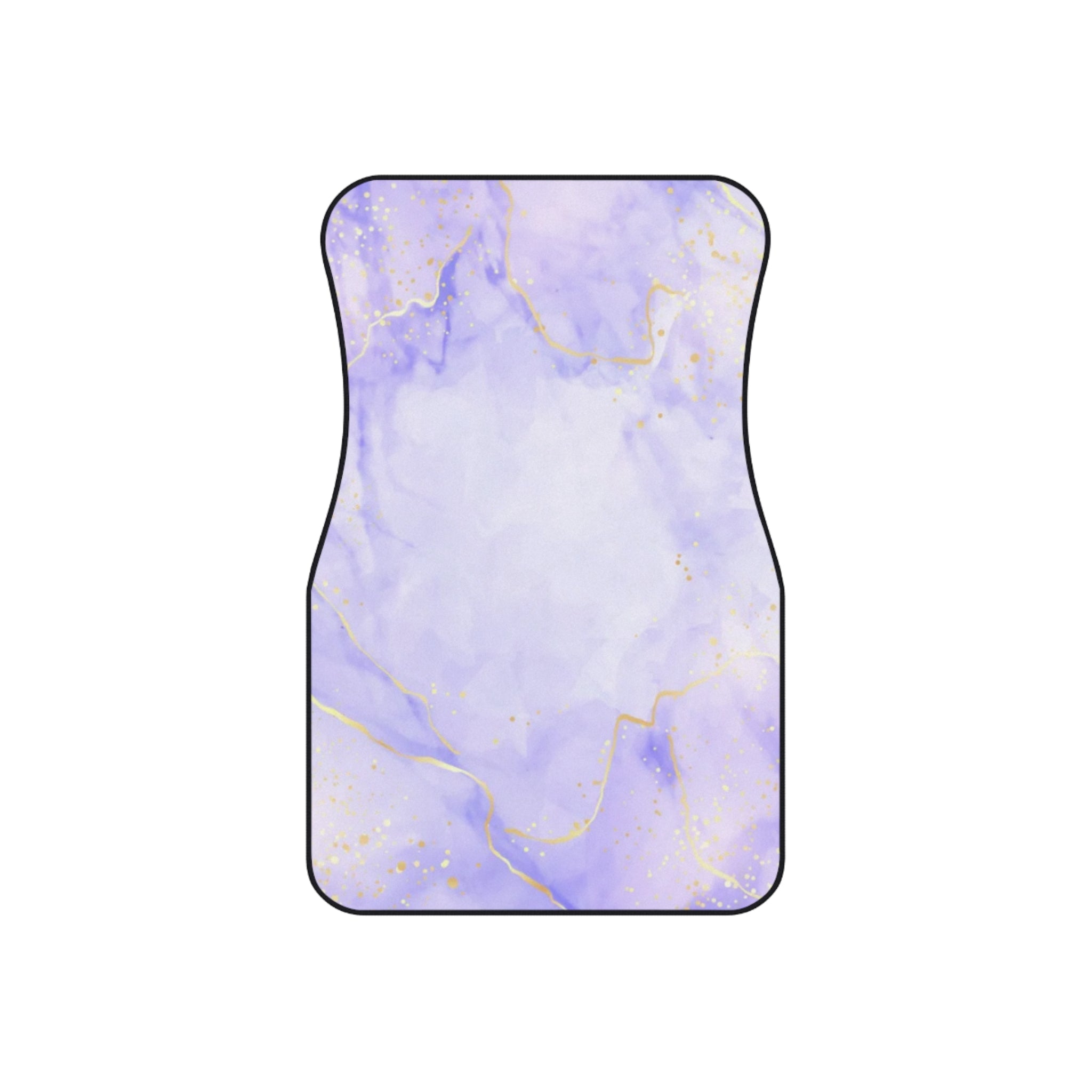 Elegant Purple Marble Car Mats - Stylish Auto Accessories for Women, Car Interior Decor, Gift for New Car Owners, Custom Floor Mats