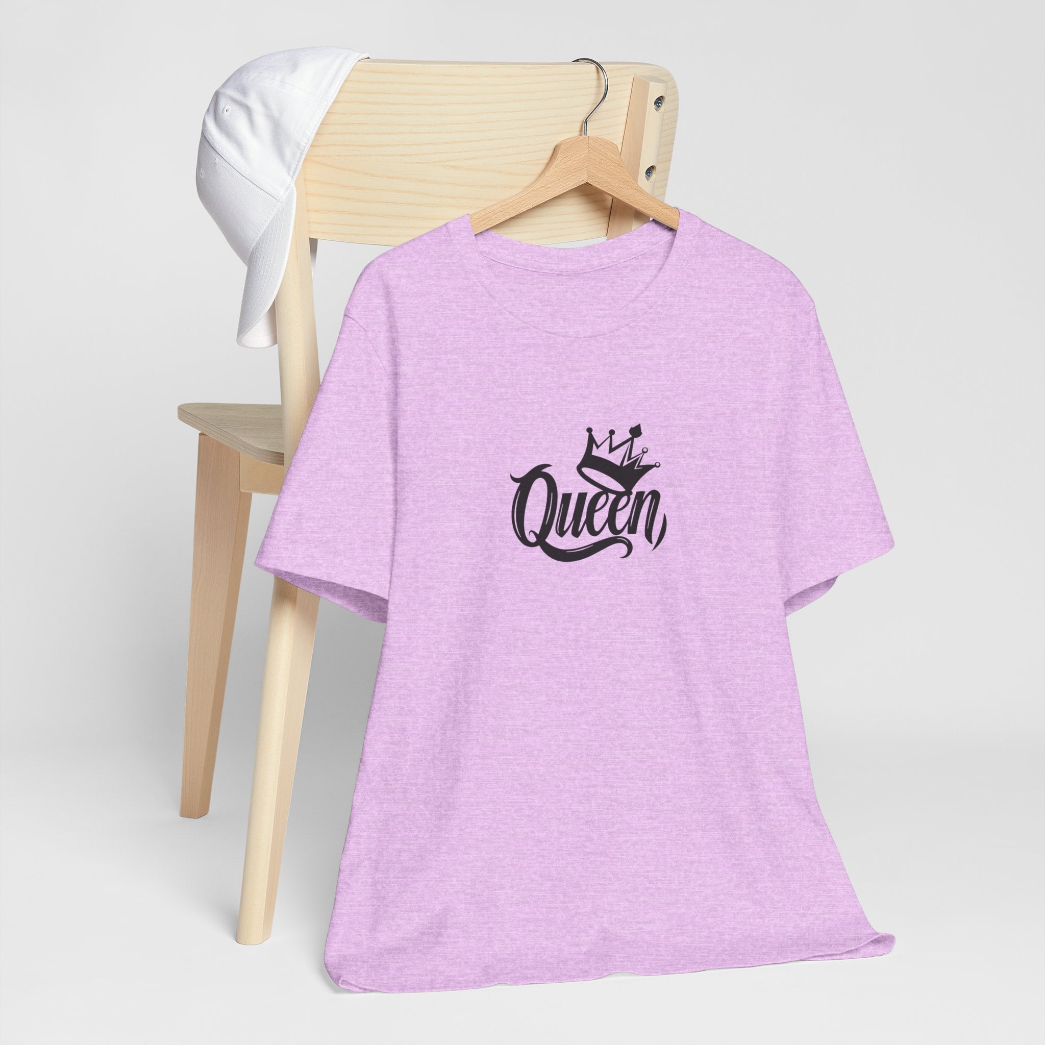 Queen Graphic Tee, Stylish Unisex T-Shirt, Perfect Gift for Her, Casual Wear, Birthday Present, Queen Crown Design