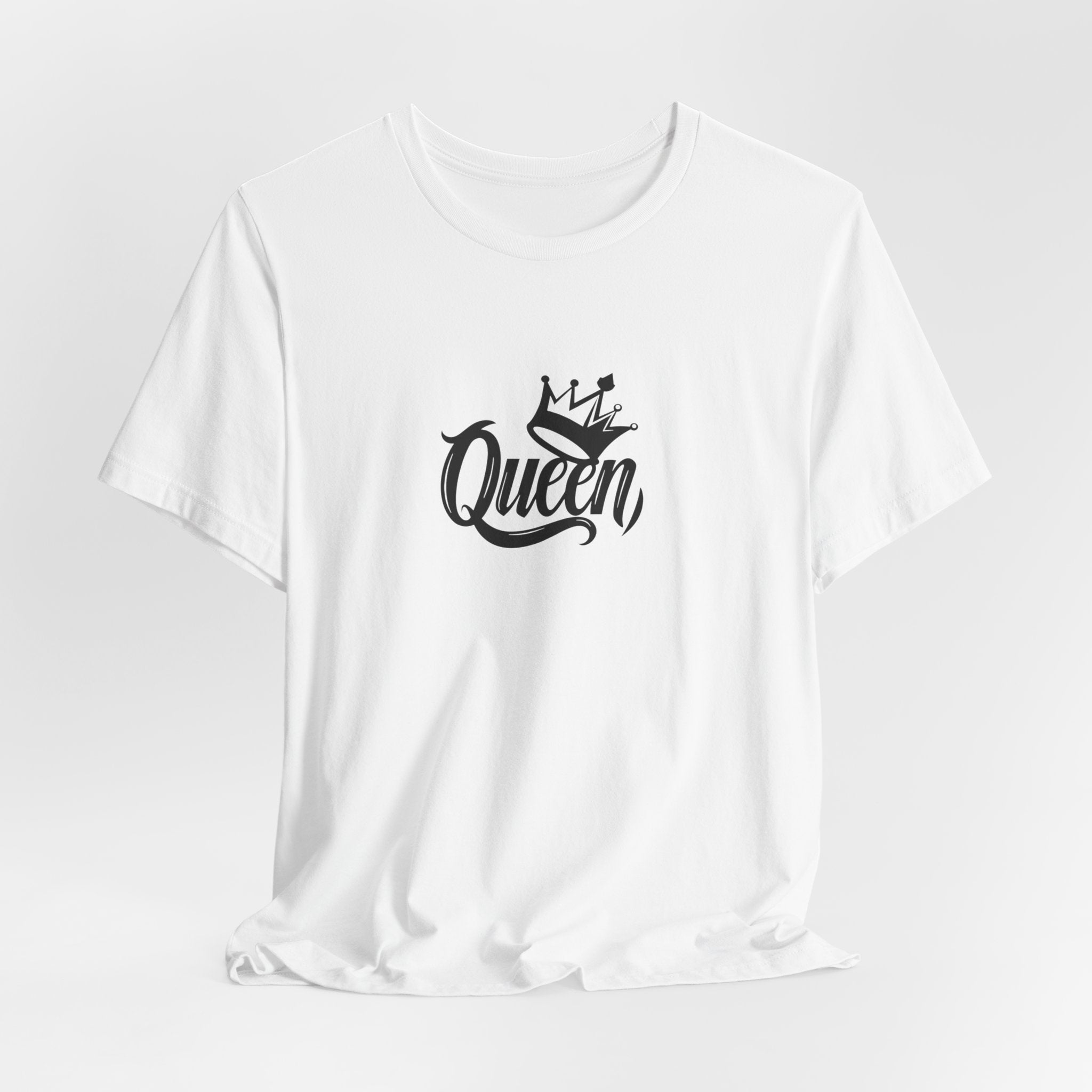 Queen Graphic Tee, Stylish Unisex T-Shirt, Perfect Gift for Her, Casual Wear, Birthday Present, Queen Crown Design