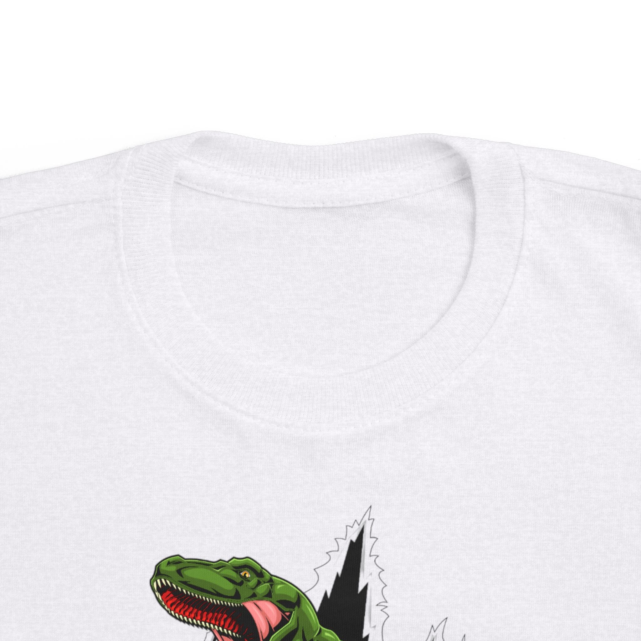 Dinosaur T-Rex Toddler Tee, Kids Dinosaur Shirt, Fun T-Shirt for Boys, Toddler Gift, Birthday Party Outfit