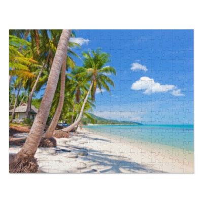 Jigsaw Puzzle with Tin