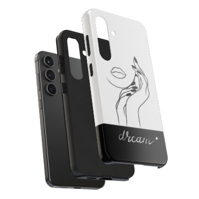 Stylish Dream Phone Case, Tough iPhone Cases, Trendy Smartphone Protectors, Unique Phone Covers, Artful Mobile Accessories