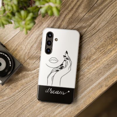 Stylish Dream Phone Case, Tough iPhone Cases, Trendy Smartphone Protectors, Unique Phone Covers, Artful Mobile Accessories