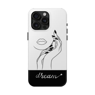 Stylish Dream Phone Case, Tough iPhone Cases, Trendy Smartphone Protectors, Unique Phone Covers, Artful Mobile Accessories