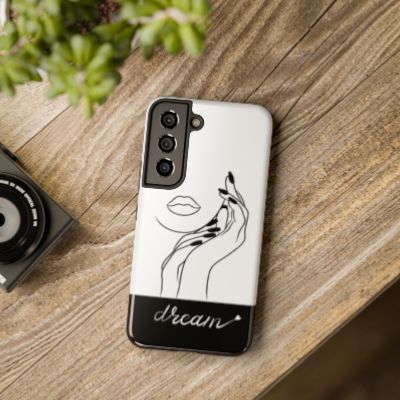 Stylish Dream Phone Case, Tough iPhone Cases, Trendy Smartphone Protectors, Unique Phone Covers, Artful Mobile Accessories
