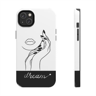 Stylish Dream Phone Case, Tough iPhone Cases, Trendy Smartphone Protectors, Unique Phone Covers, Artful Mobile Accessories