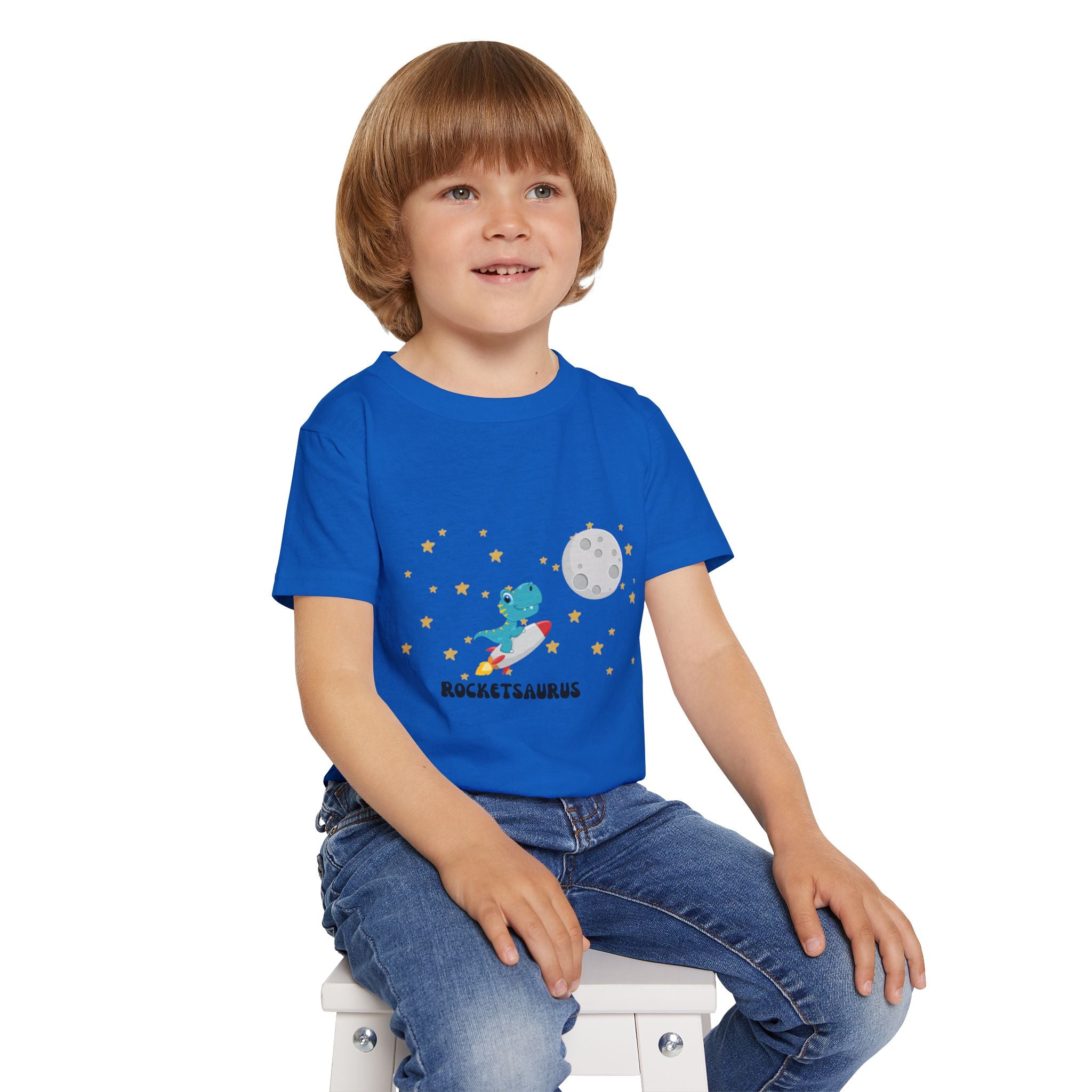 Kids' Space Explorer T-Shirt, Toddler Tee, Rocketsaurus Shirt, Birthday Gift, Fun Playwear, Outer Space Theme