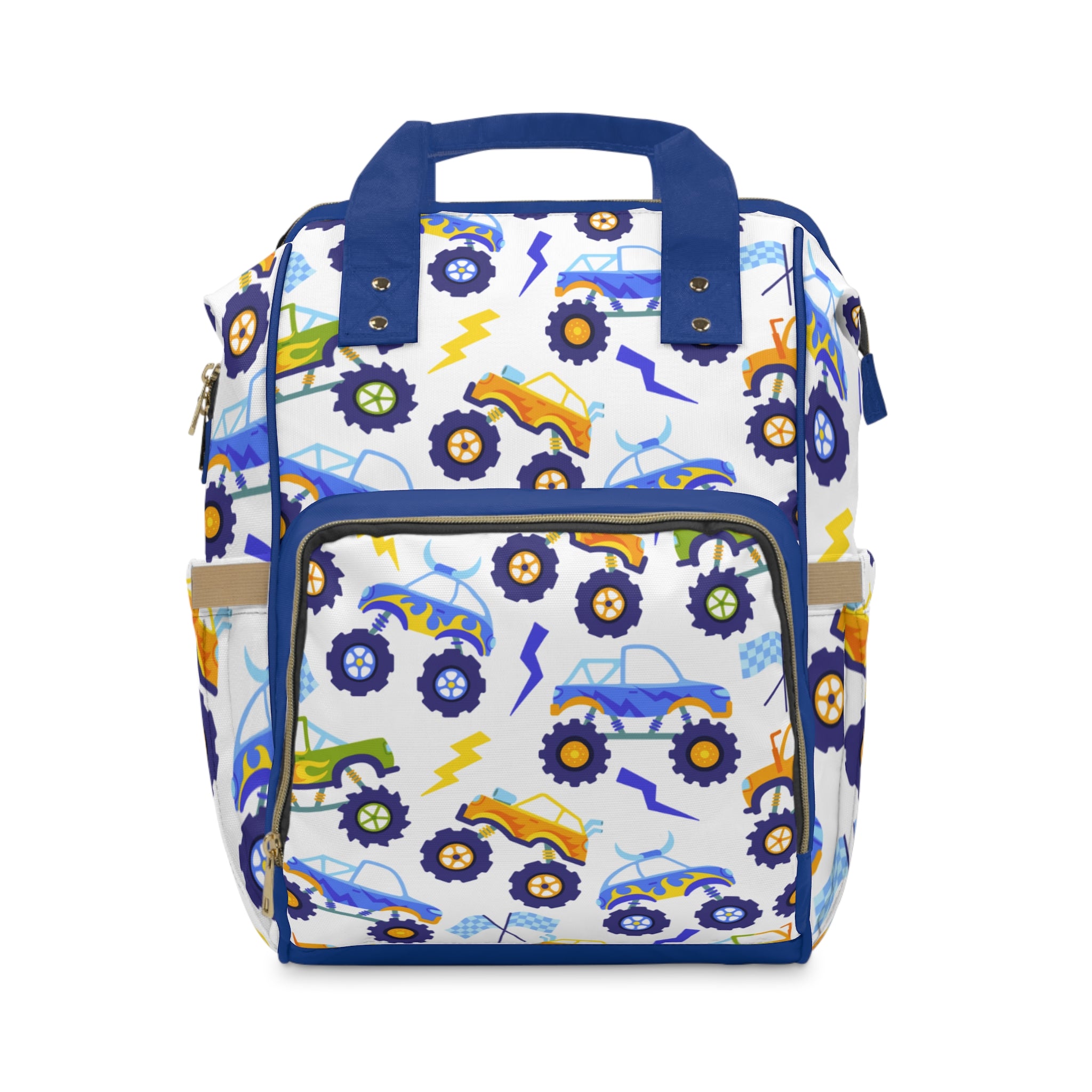 Multifunctional Monster Truck Diaper Backpack - Stylish Baby Bag for On-the-Go Parents, Ideal for Baby Showers, New Moms, Travel, [...]