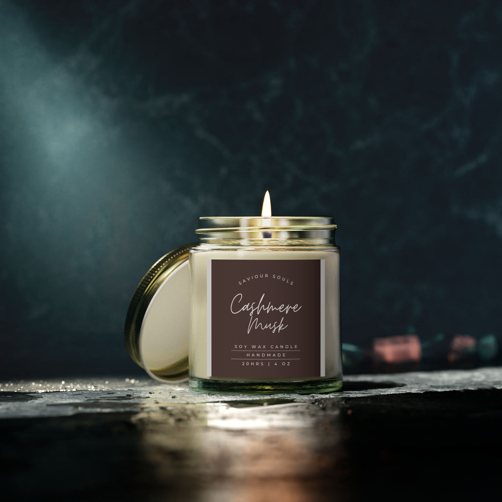 Coconut Apricot Scented Candles, Hand-Poured Home Fragrance, Relaxing Gifts, Spa Candles, Cozy Decor
