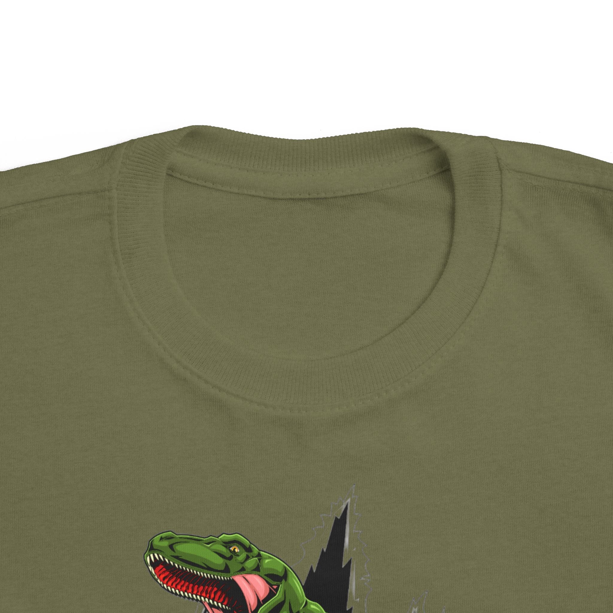 Dinosaur T-Rex Toddler Tee, Kids Dinosaur Shirt, Fun T-Shirt for Boys, Toddler Gift, Birthday Party Outfit