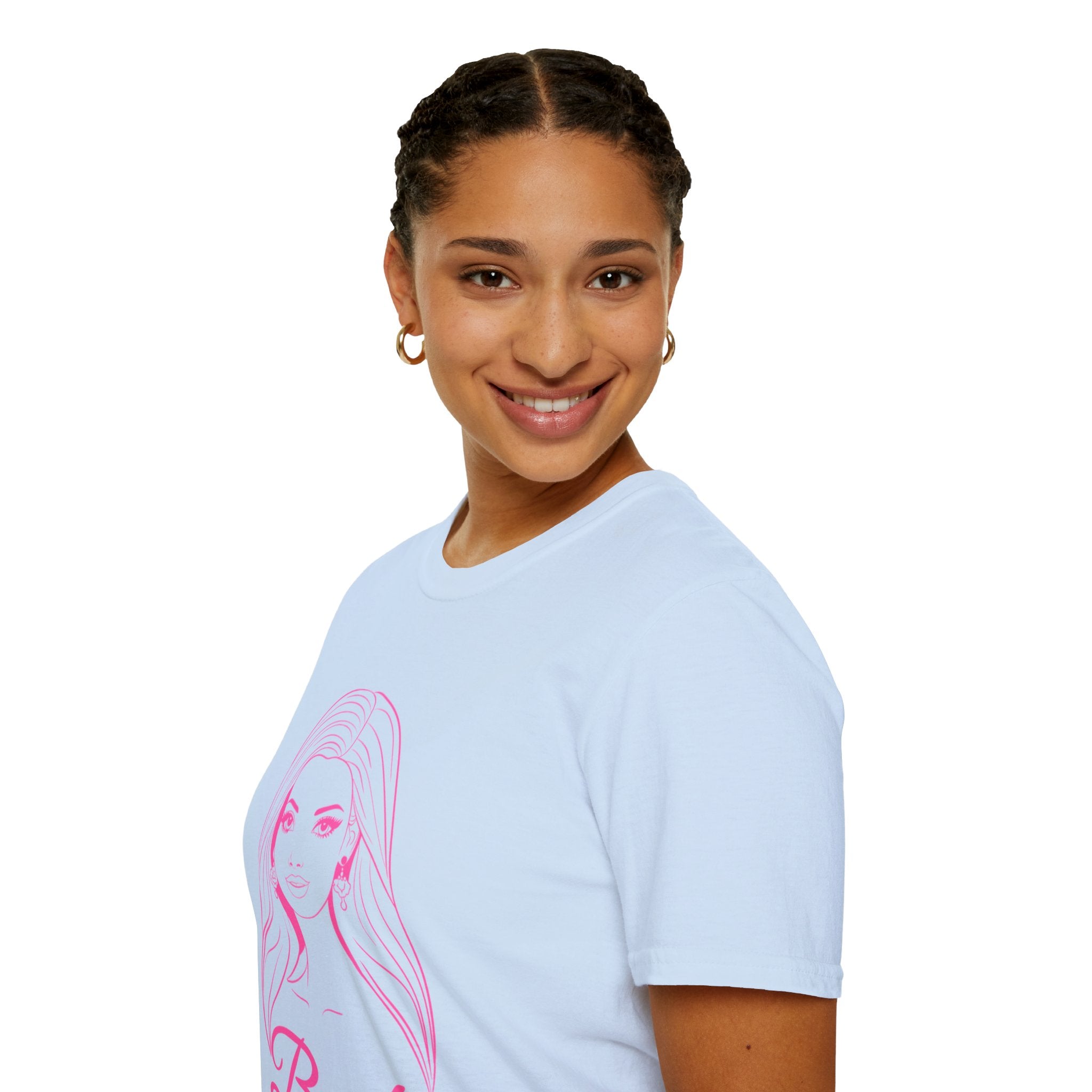 Barbie Inspired Unisex Softstyle T-Shirt | Cute Cartoon Tee for Casual Wear, Birthday Gift, Retro Fashion, Barbie Party, Trendy [...]