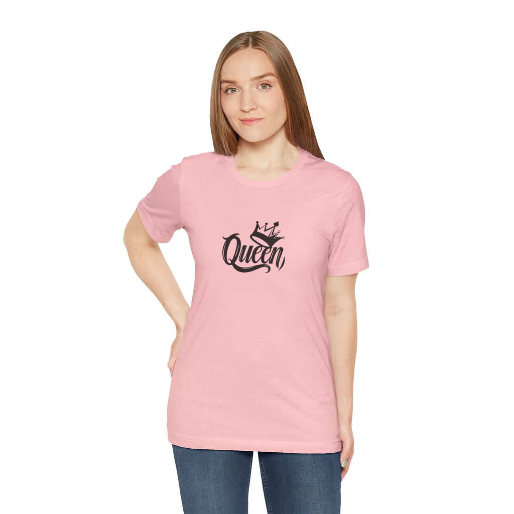 Queen Graphic Tee, Stylish Unisex T-Shirt, Perfect Gift for Her, Casual Wear, Birthday Present, Queen Crown Design