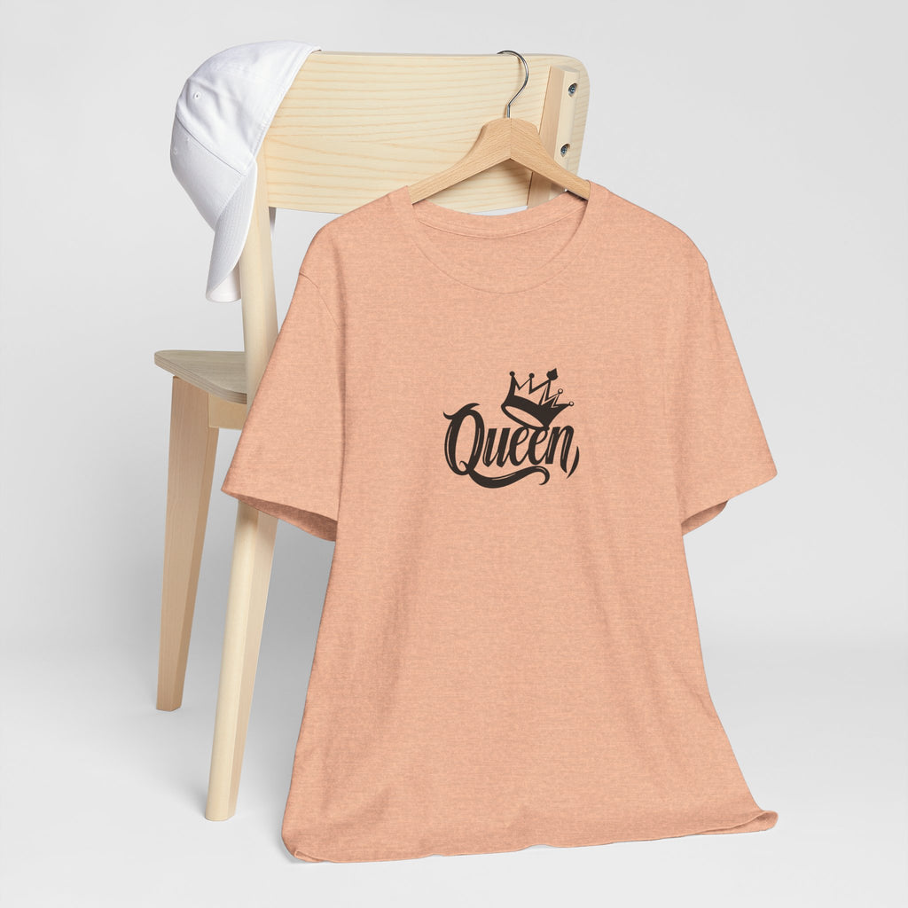 Queen Graphic Tee, Stylish Unisex T-Shirt, Perfect Gift for Her, Casual Wear, Birthday Present, Queen Crown Design