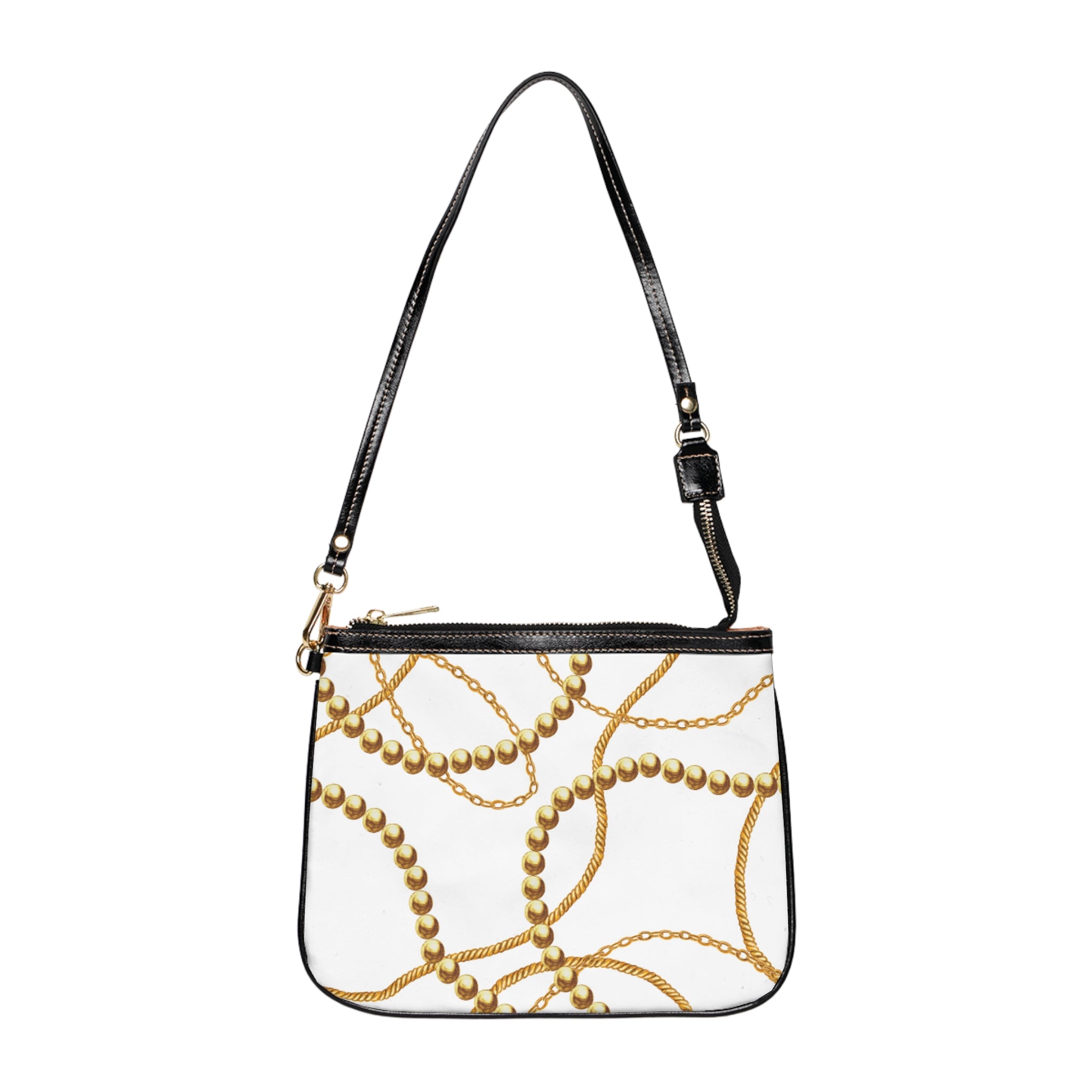 Chic Small Shoulder Bag with Gold Chain Design, Stylish Crossbody Purse, Fashion Accessory for Everyday Use, Perfect Gift for Her, [...]