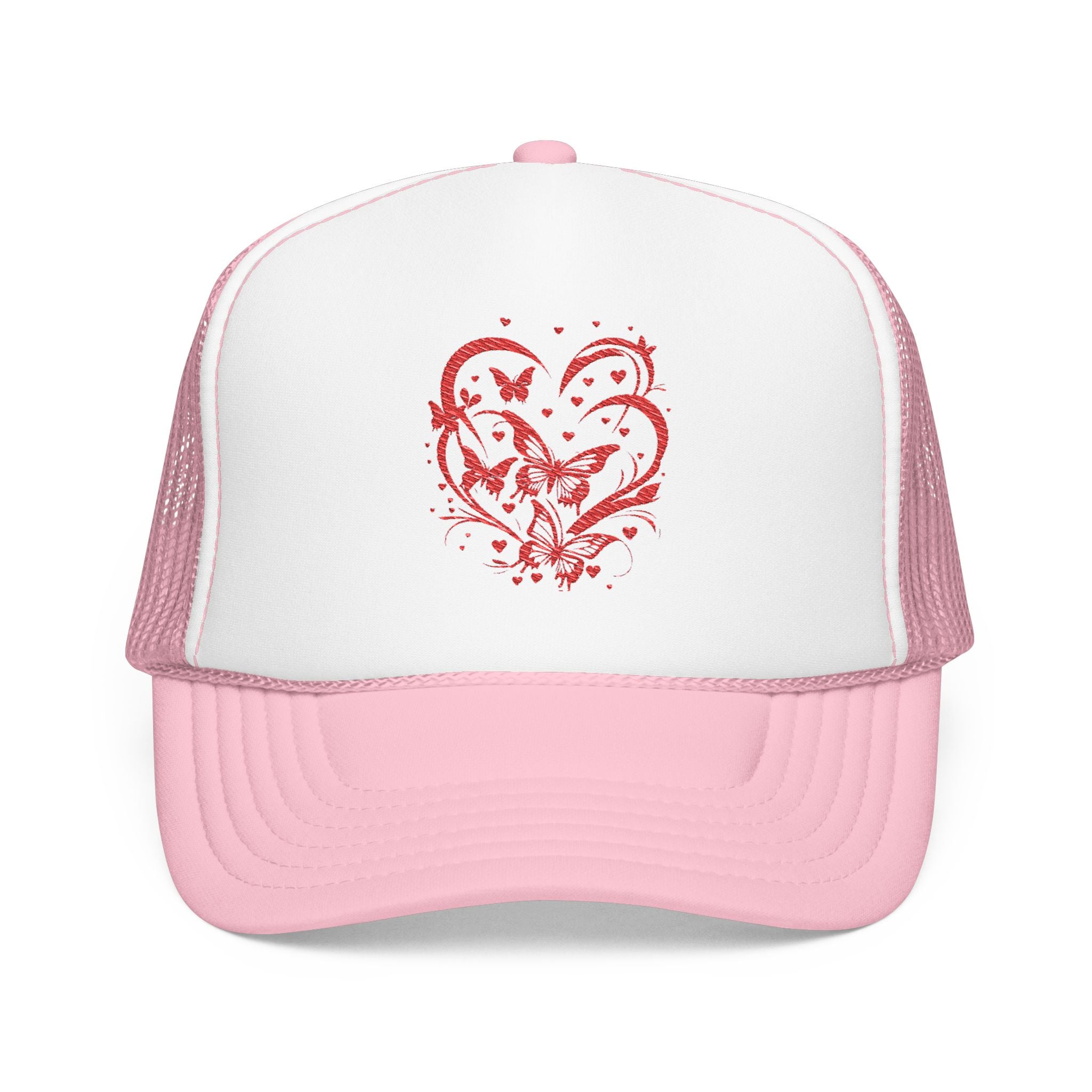 Embroidered Foam Trucker Hat, Trendy Caps, Casual Hat for Summer, Outdoor Activities, Gift for Him/Her, Holiday Essentials