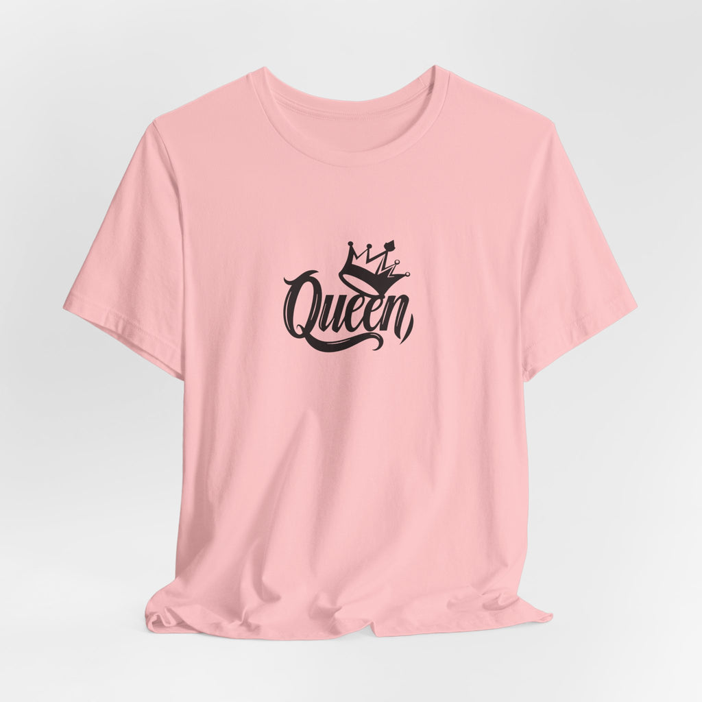 Queen Graphic Tee, Stylish Unisex T-Shirt, Perfect Gift for Her, Casual Wear, Birthday Present, Queen Crown Design