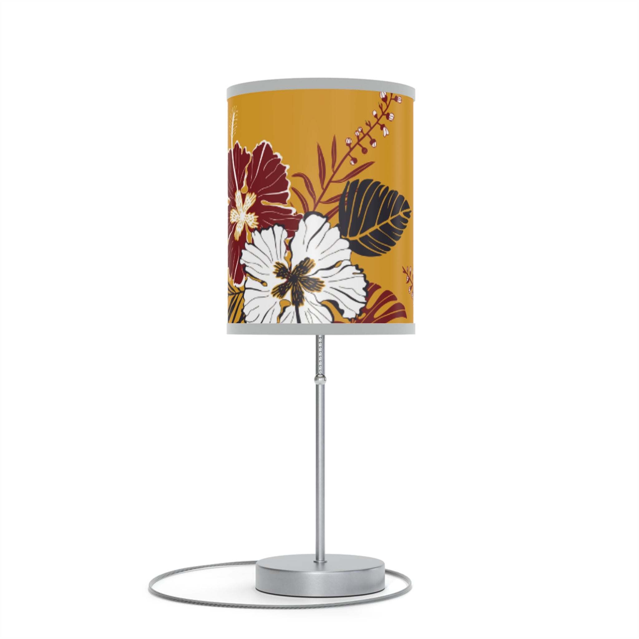 Floral Table Lamp | Chic Home Décor, Boho Lighting, Modern Decor, Bedroom Accent, Gift for Her